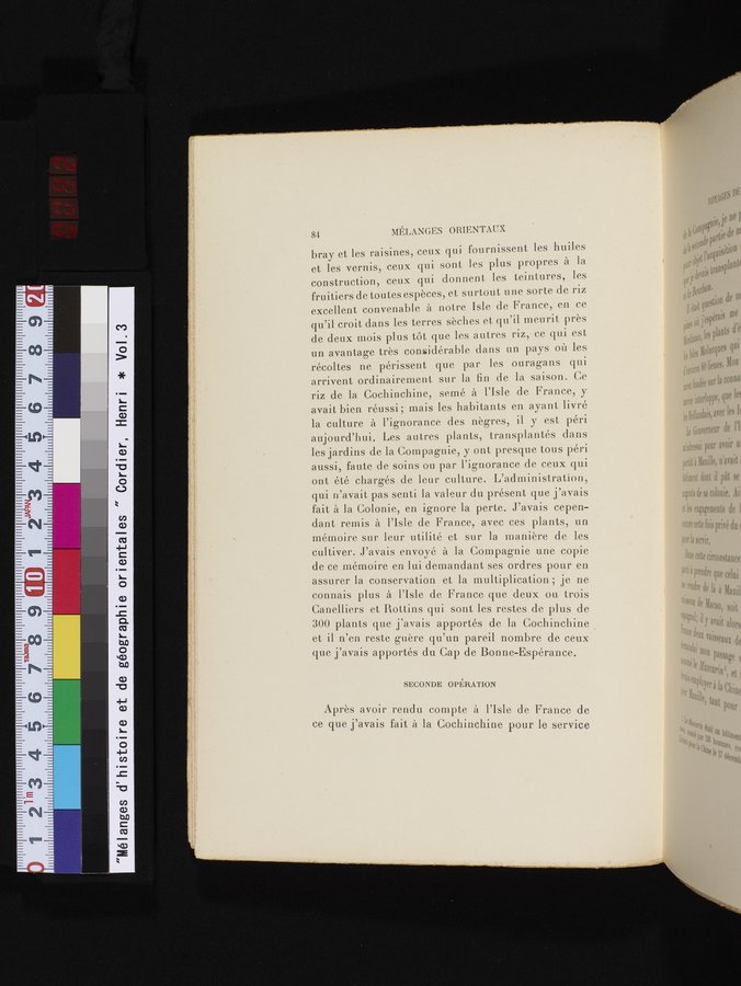 Mélanges d'Histoire et de Géographie Orientales : vol.3 / 92 ページ（カラー画像）