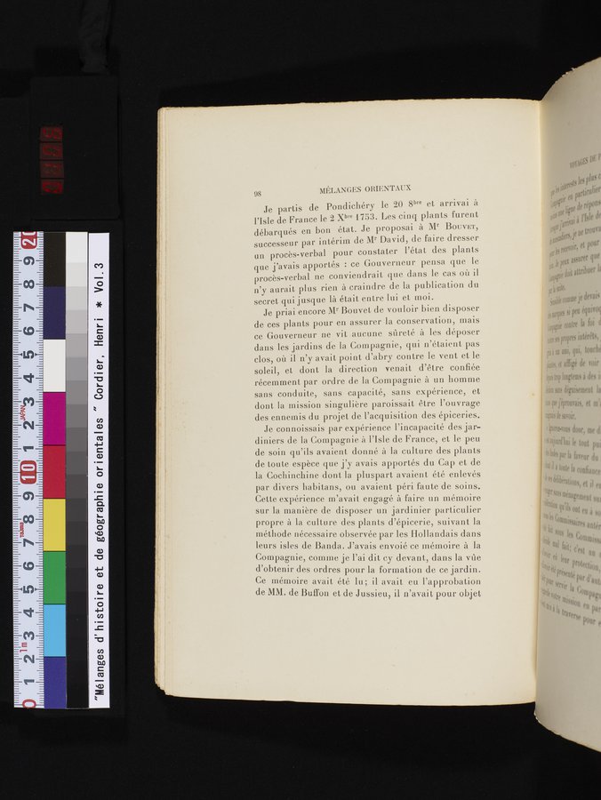 Mélanges d'Histoire et de Géographie Orientales : vol.3 / 106 ページ（カラー画像）