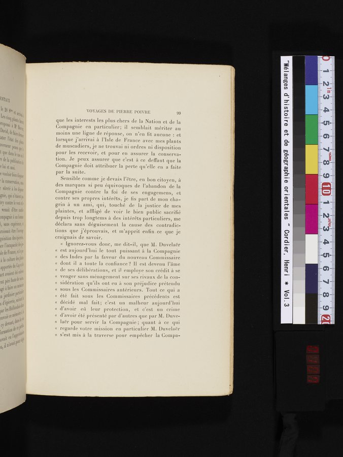 Mélanges d'Histoire et de Géographie Orientales : vol.3 / 107 ページ（カラー画像）