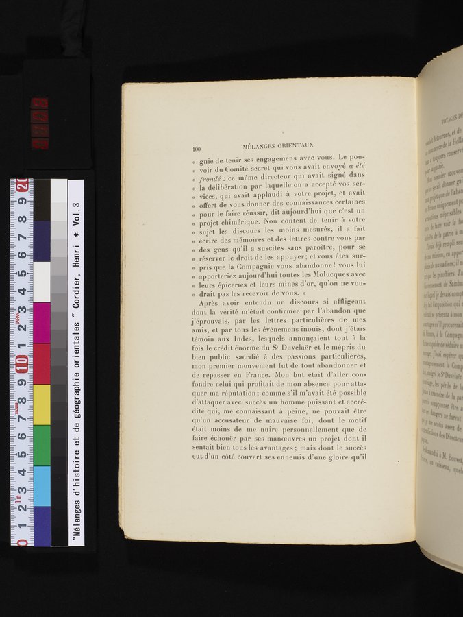 Mélanges d'Histoire et de Géographie Orientales : vol.3 / 108 ページ（カラー画像）