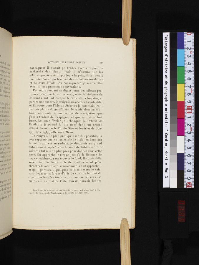 Mélanges d'Histoire et de Géographie Orientales : vol.3 / 115 ページ（カラー画像）
