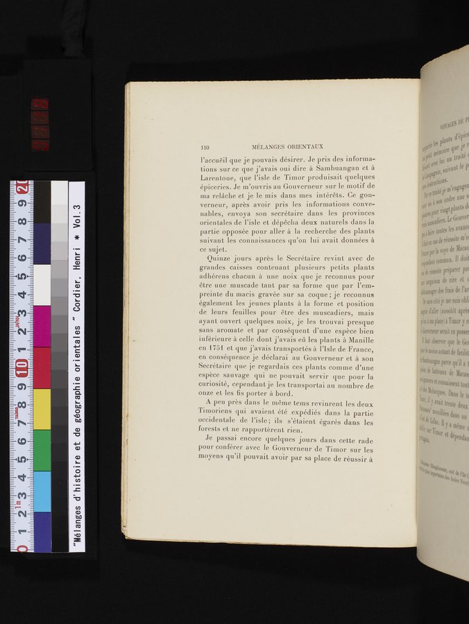 Mélanges d'Histoire et de Géographie Orientales : vol.3 / 118 ページ（カラー画像）