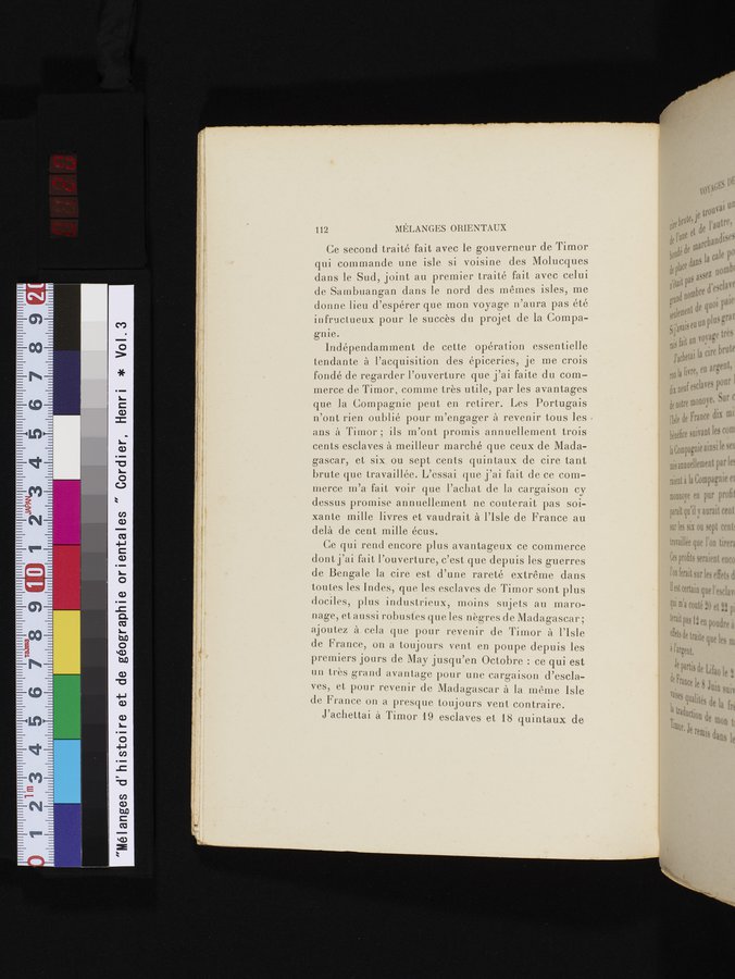 Mélanges d'Histoire et de Géographie Orientales : vol.3 / 120 ページ（カラー画像）