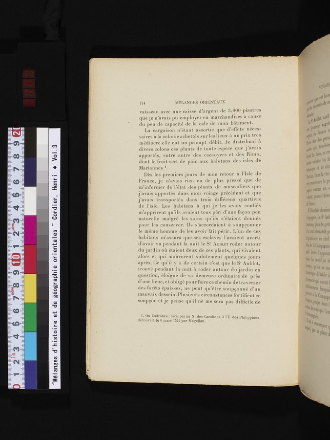 Mélanges d'Histoire et de Géographie Orientales : vol.3 / 122 ページ（カラー画像）