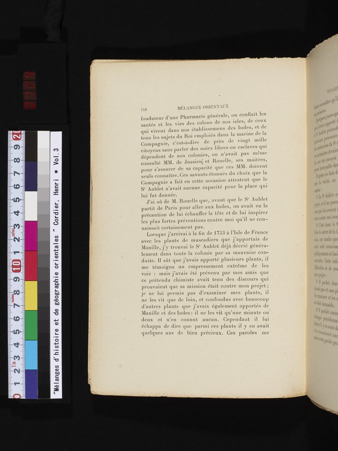 Mélanges d'Histoire et de Géographie Orientales : vol.3 / 124 ページ（カラー画像）