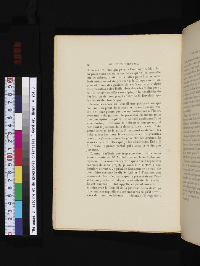 Mélanges d'Histoire et de Géographie Orientales : vol.3 / 132 ページ（カラー画像）