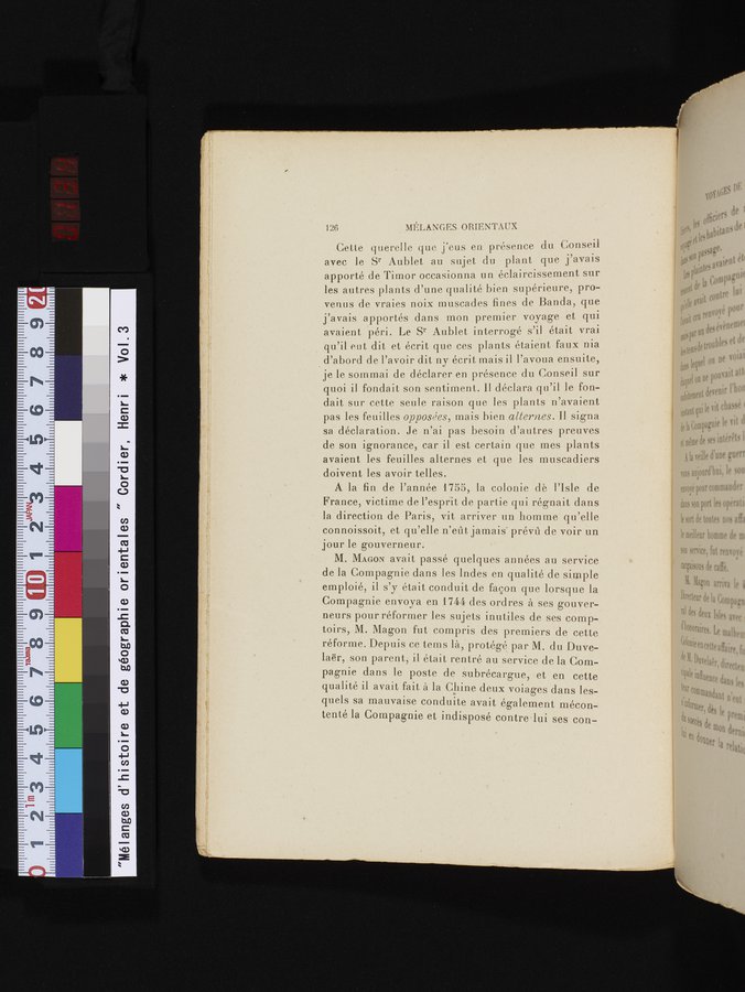 Mélanges d'Histoire et de Géographie Orientales : vol.3 / 134 ページ（カラー画像）