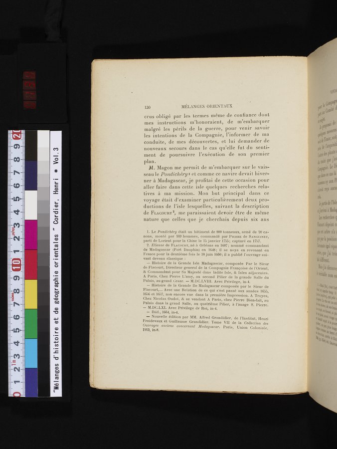 Mélanges d'Histoire et de Géographie Orientales : vol.3 / 138 ページ（カラー画像）