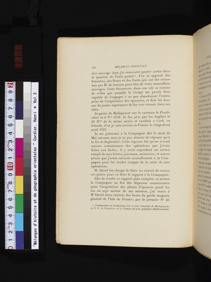 Mélanges d'Histoire et de Géographie Orientales : vol.3 / Page 140 (Color Image)
