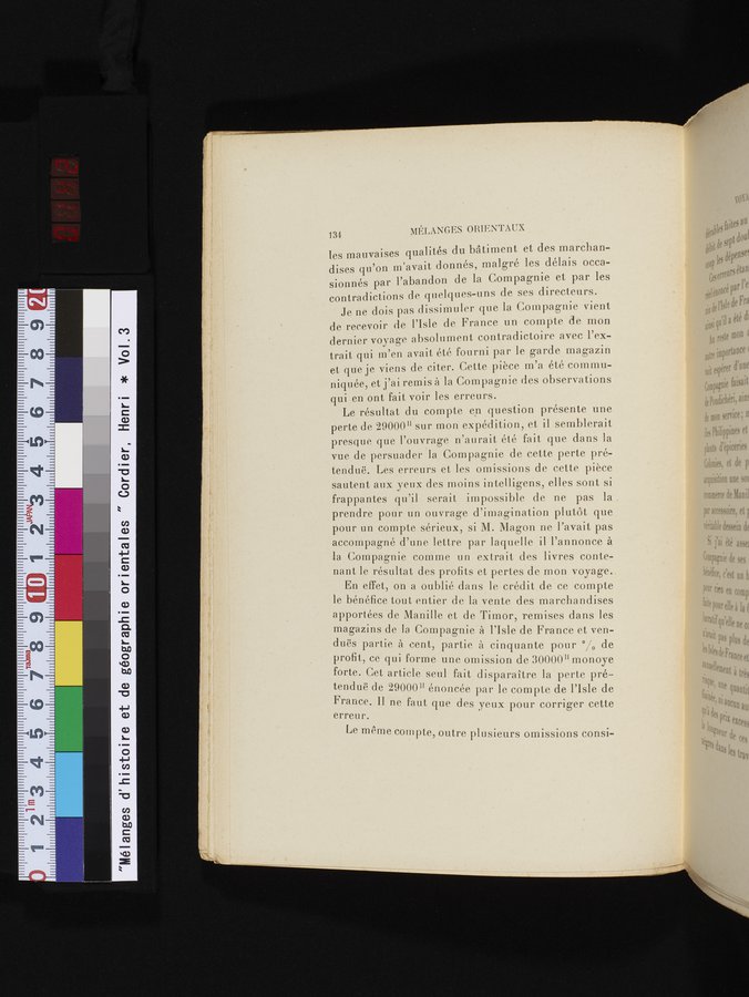 Mélanges d'Histoire et de Géographie Orientales : vol.3 / Page 142 (Color Image)