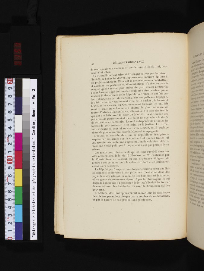 Mélanges d'Histoire et de Géographie Orientales : vol.3 / 154 ページ（カラー画像）