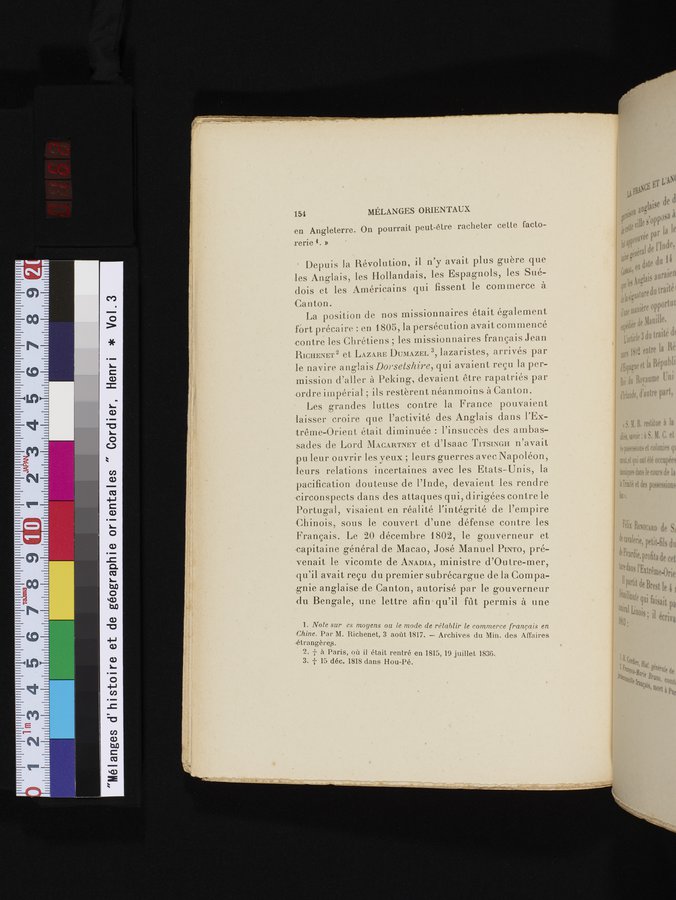 Mélanges d'Histoire et de Géographie Orientales : vol.3 / 162 ページ（カラー画像）