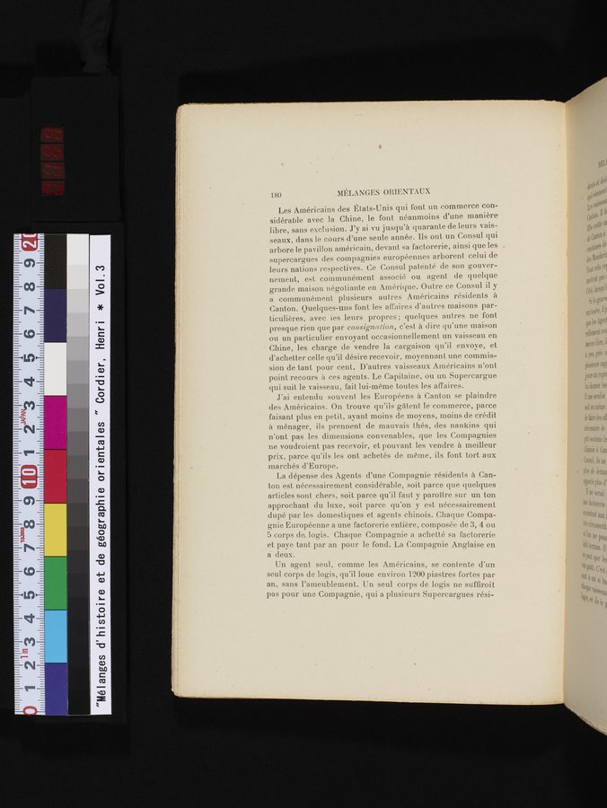 Mélanges d'Histoire et de Géographie Orientales : vol.3 / Page 188 (Color Image)