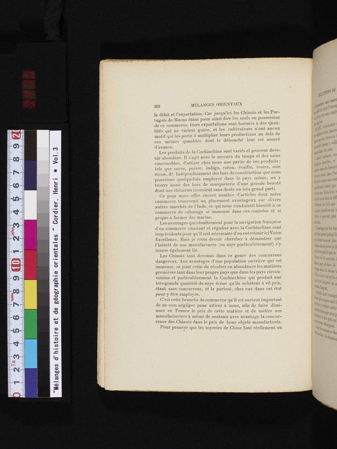 Mélanges d'Histoire et de Géographie Orientales : vol.3 / 210 ページ（カラー画像）