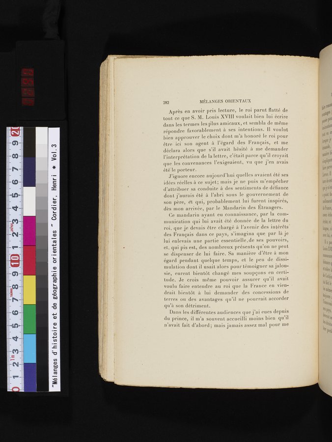 Mélanges d'Histoire et de Géographie Orientales : vol.3 / 290 ページ（カラー画像）