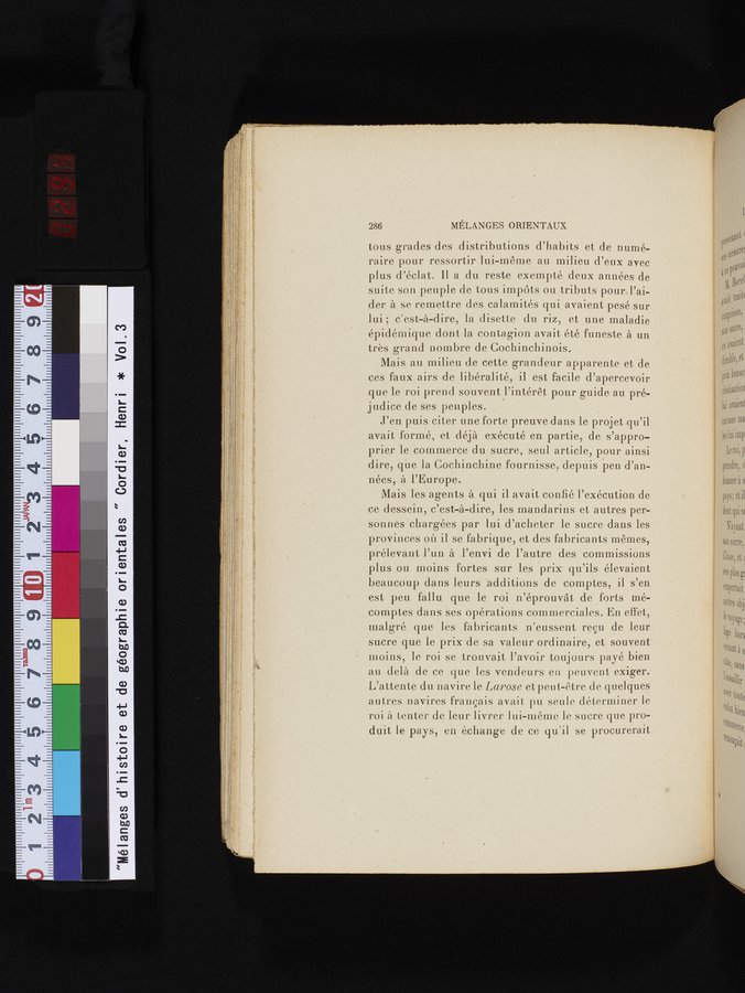 Mélanges d'Histoire et de Géographie Orientales : vol.3 / 294 ページ（カラー画像）