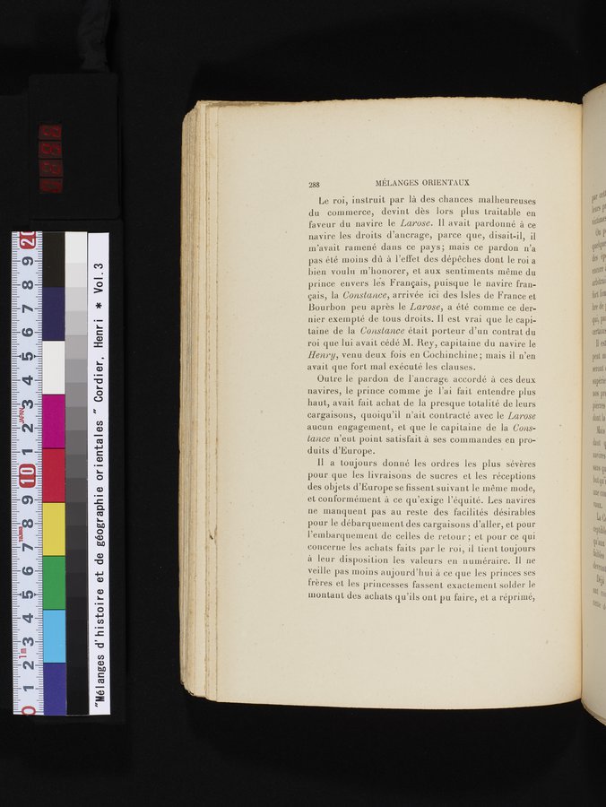 Mélanges d'Histoire et de Géographie Orientales : vol.3 / 296 ページ（カラー画像）