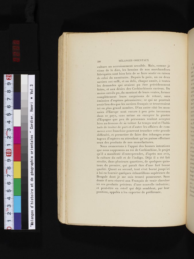 Mélanges d'Histoire et de Géographie Orientales : vol.3 / 298 ページ（カラー画像）