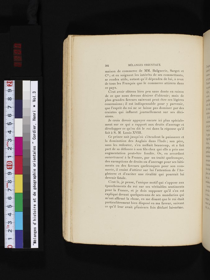 Mélanges d'Histoire et de Géographie Orientales : vol.3 / 300 ページ（カラー画像）