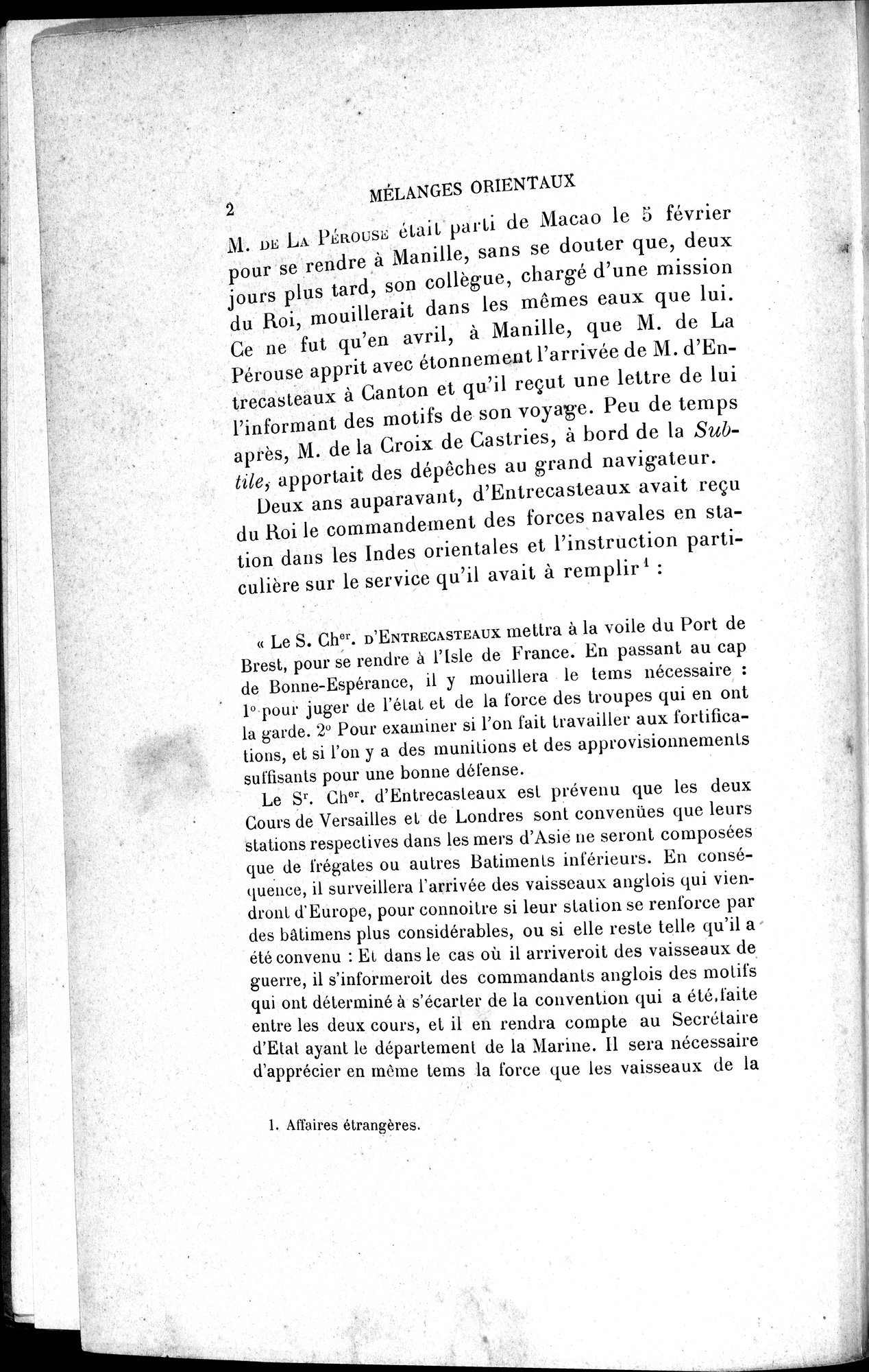 Mélanges d'Histoire et de Géographie Orientales : vol.3 / 10 ページ（白黒高解像度画像）