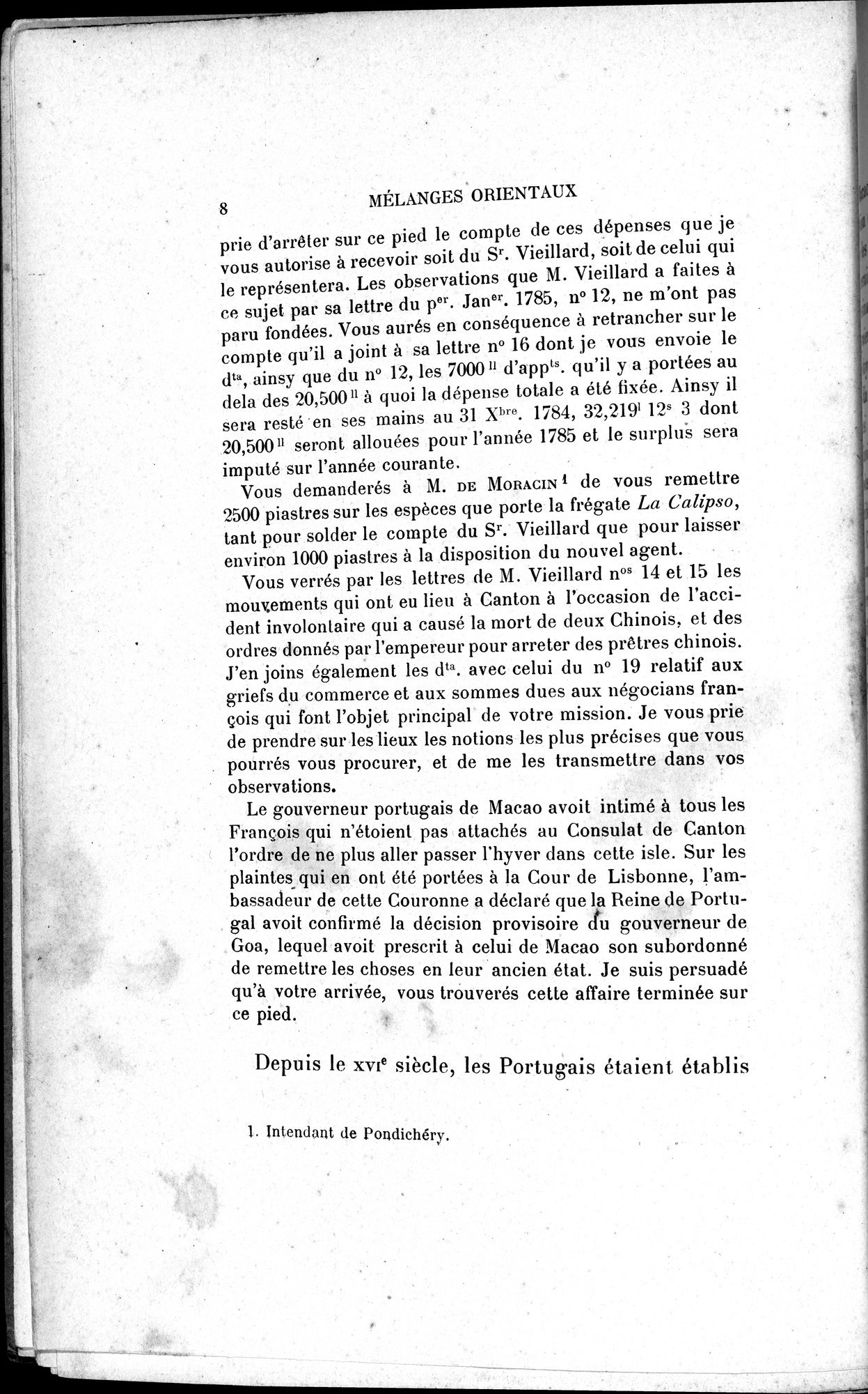 Mélanges d'Histoire et de Géographie Orientales : vol.3 / 16 ページ（白黒高解像度画像）