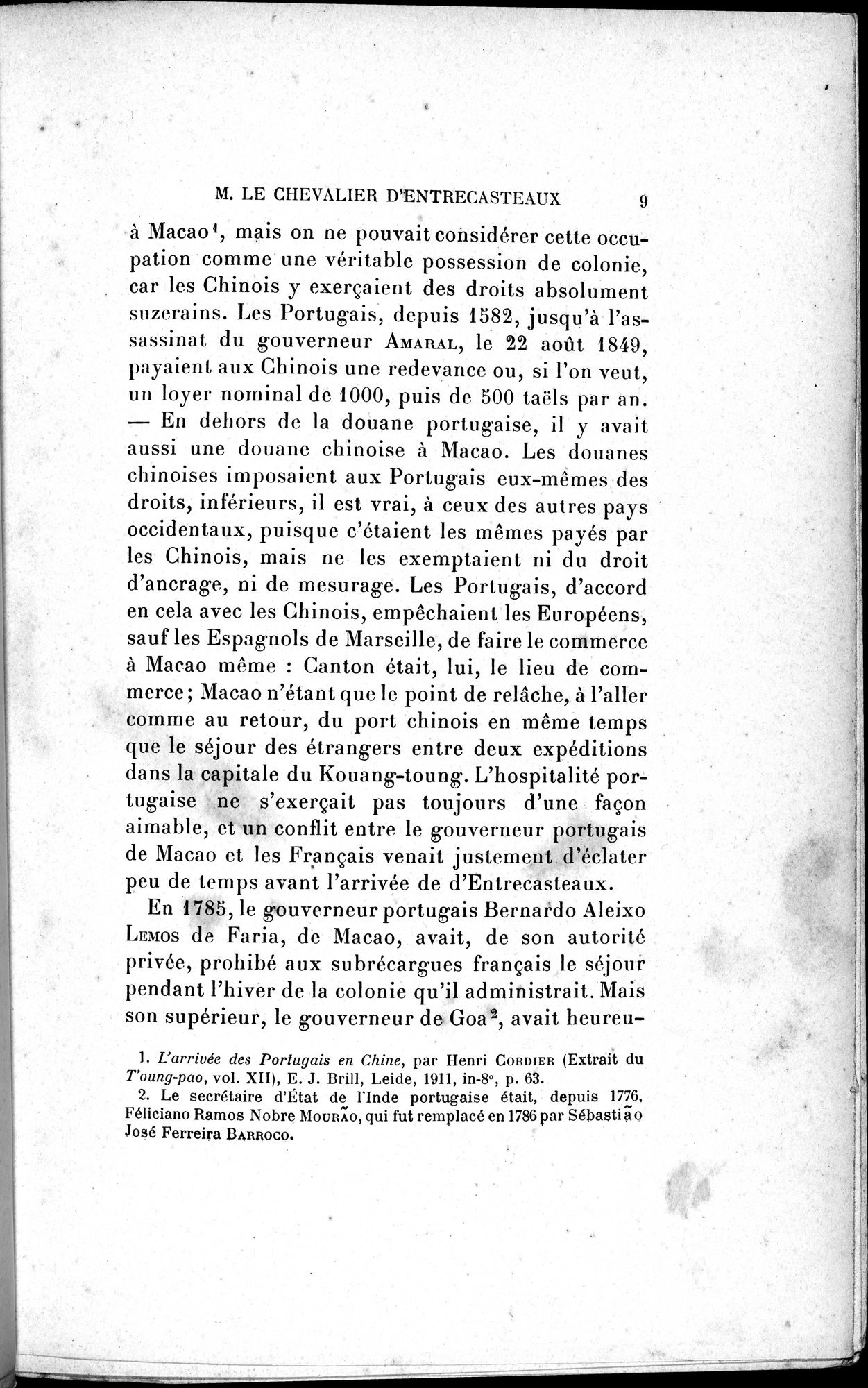 Mélanges d'Histoire et de Géographie Orientales : vol.3 / 17 ページ（白黒高解像度画像）