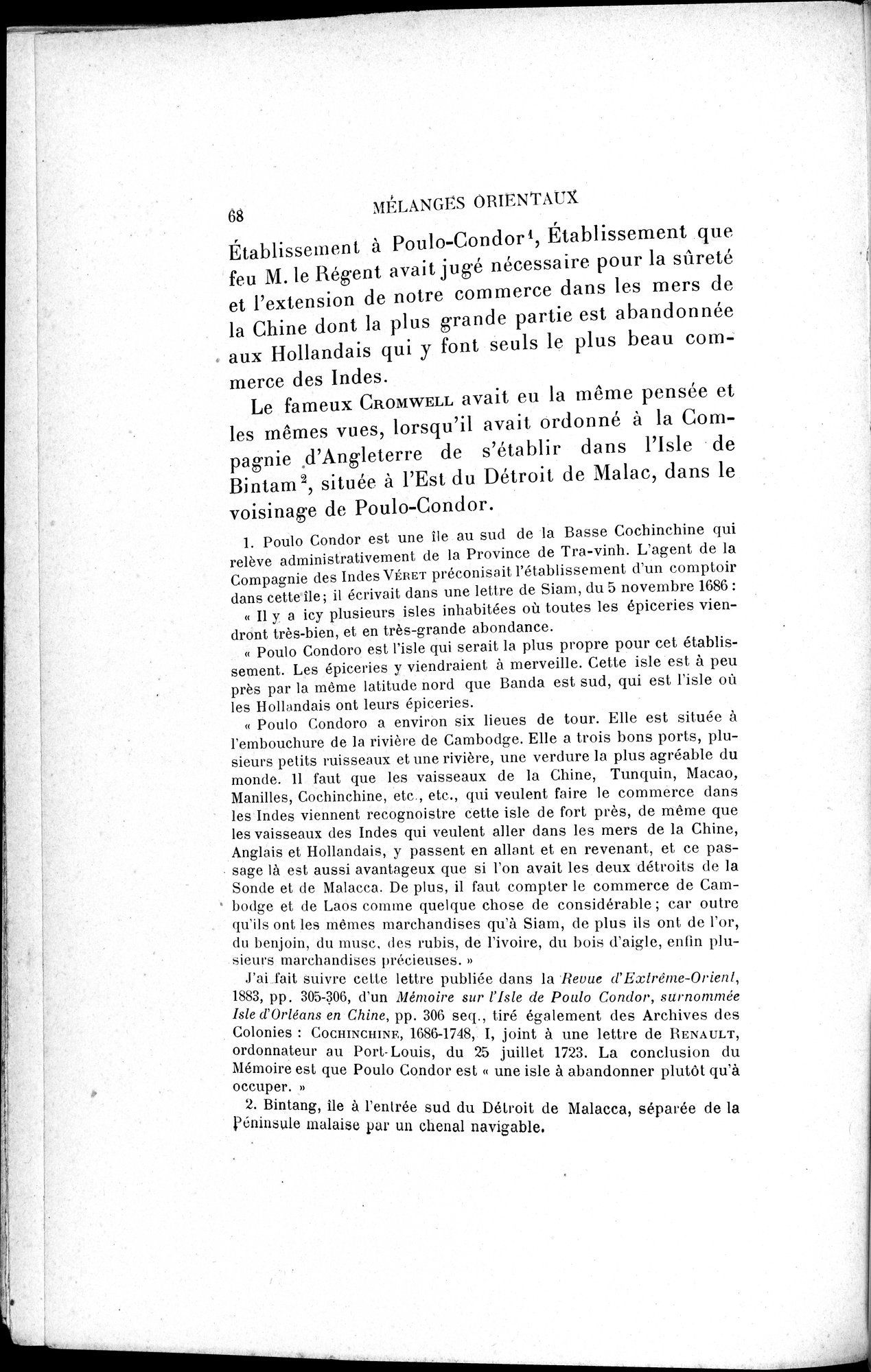 Mélanges d'Histoire et de Géographie Orientales : vol.3 / 76 ページ（白黒高解像度画像）
