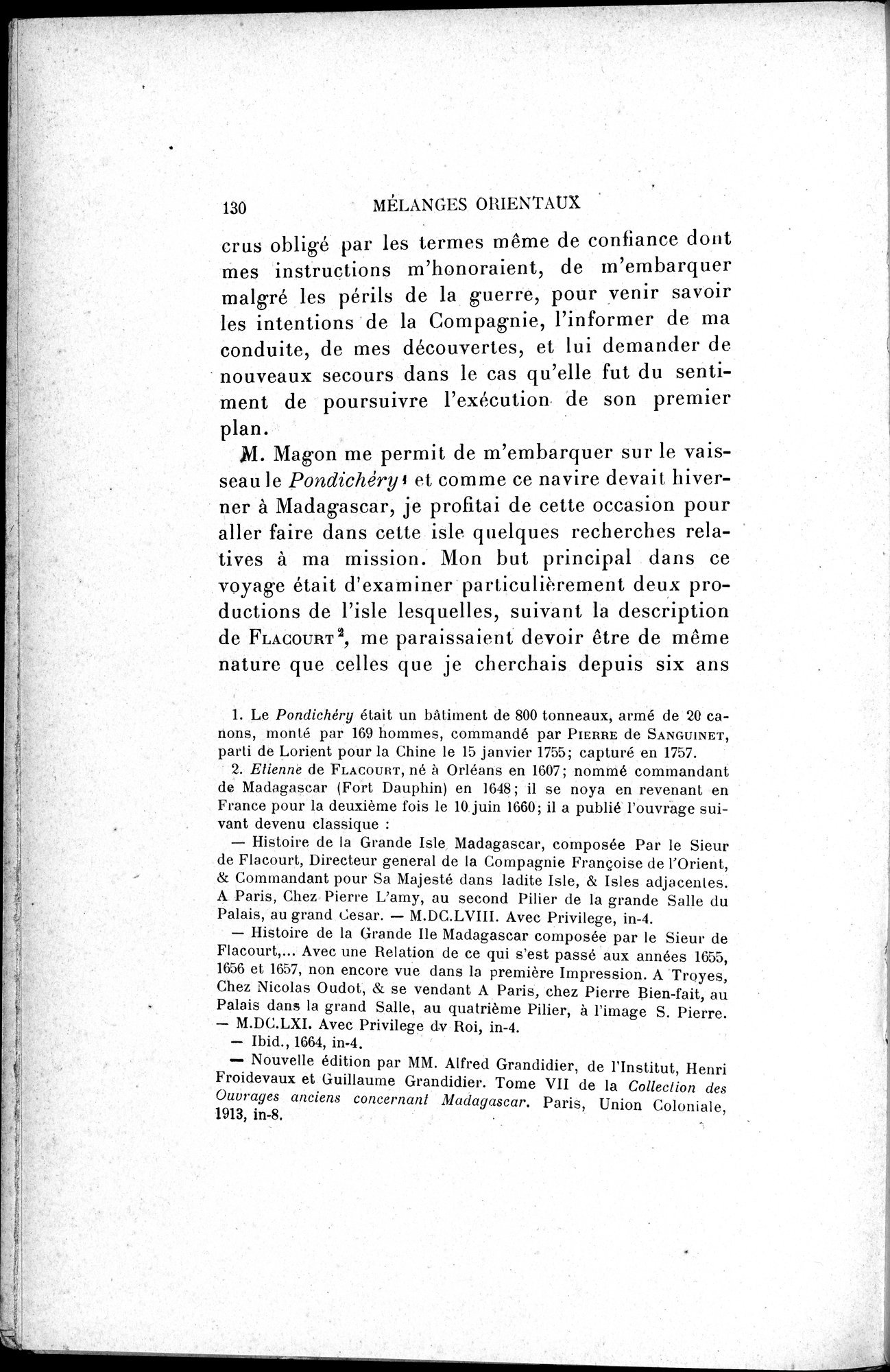 Mélanges d'Histoire et de Géographie Orientales : vol.3 / 138 ページ（白黒高解像度画像）