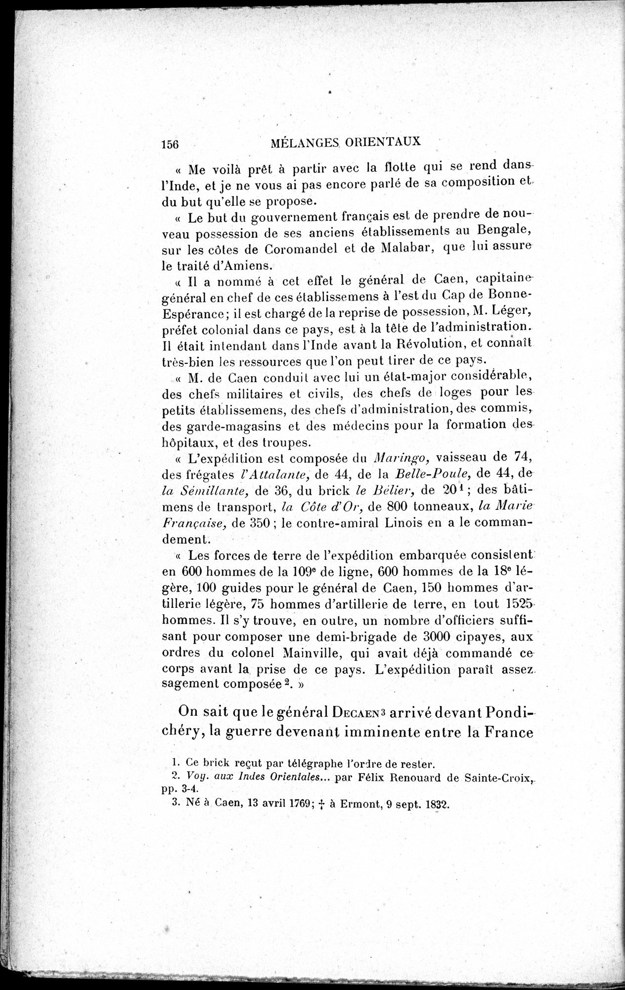 Mélanges d'Histoire et de Géographie Orientales : vol.3 / 164 ページ（白黒高解像度画像）