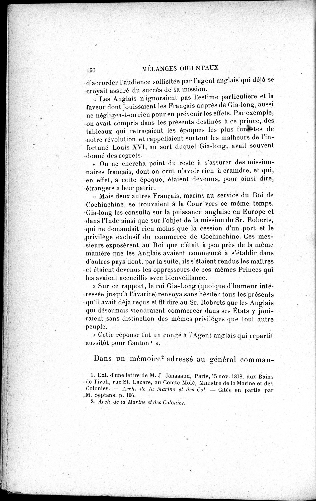Mélanges d'Histoire et de Géographie Orientales : vol.3 / Page 168 (Grayscale High Resolution Image)