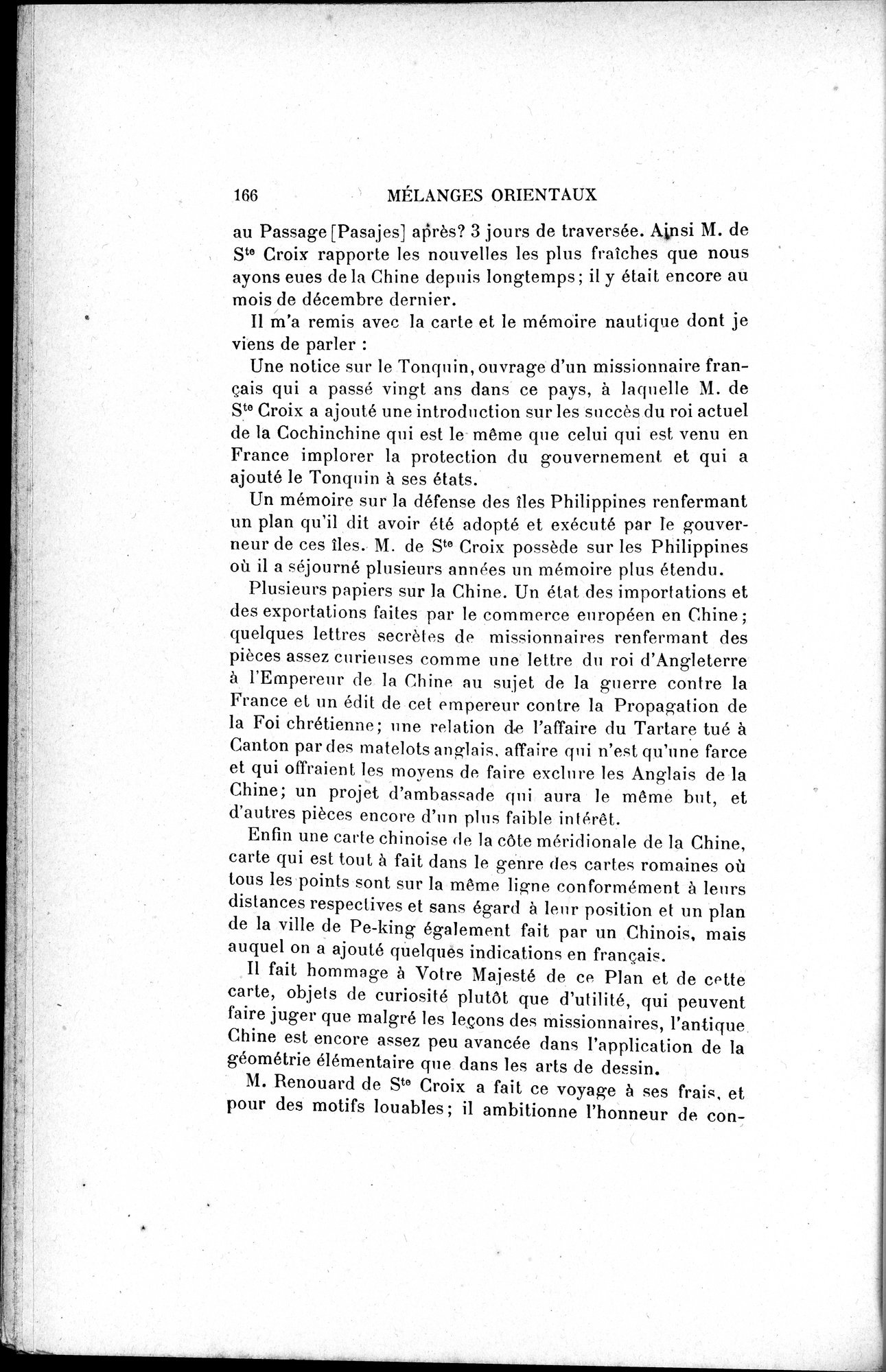 Mélanges d'Histoire et de Géographie Orientales : vol.3 / 174 ページ（白黒高解像度画像）