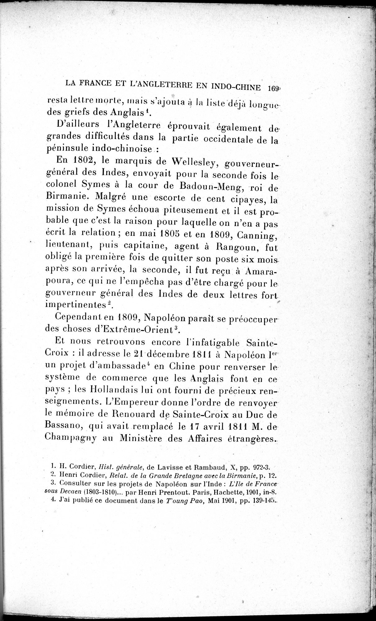 Mélanges d'Histoire et de Géographie Orientales : vol.3 / 177 ページ（白黒高解像度画像）