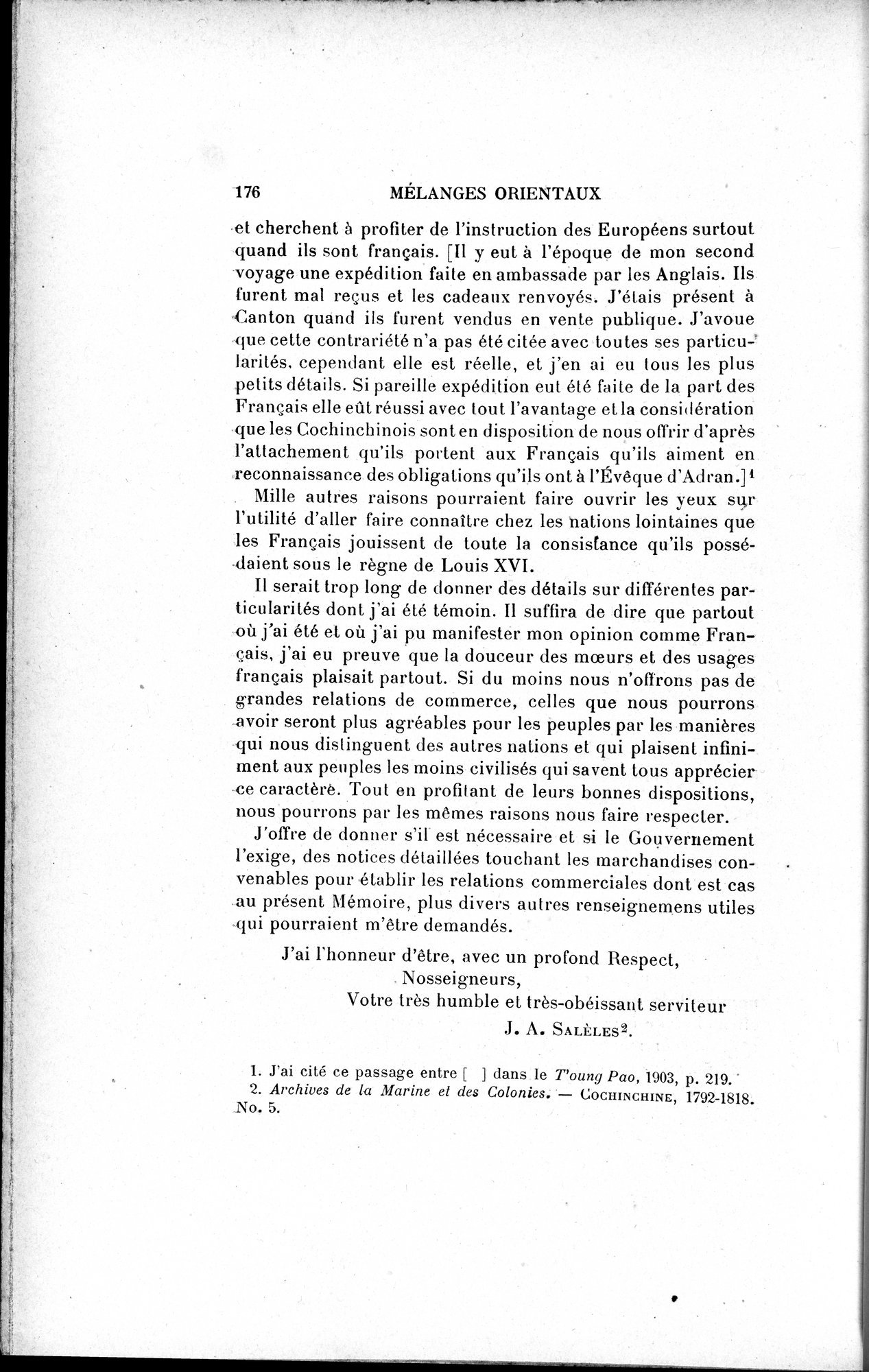 Mélanges d'Histoire et de Géographie Orientales : vol.3 / 184 ページ（白黒高解像度画像）