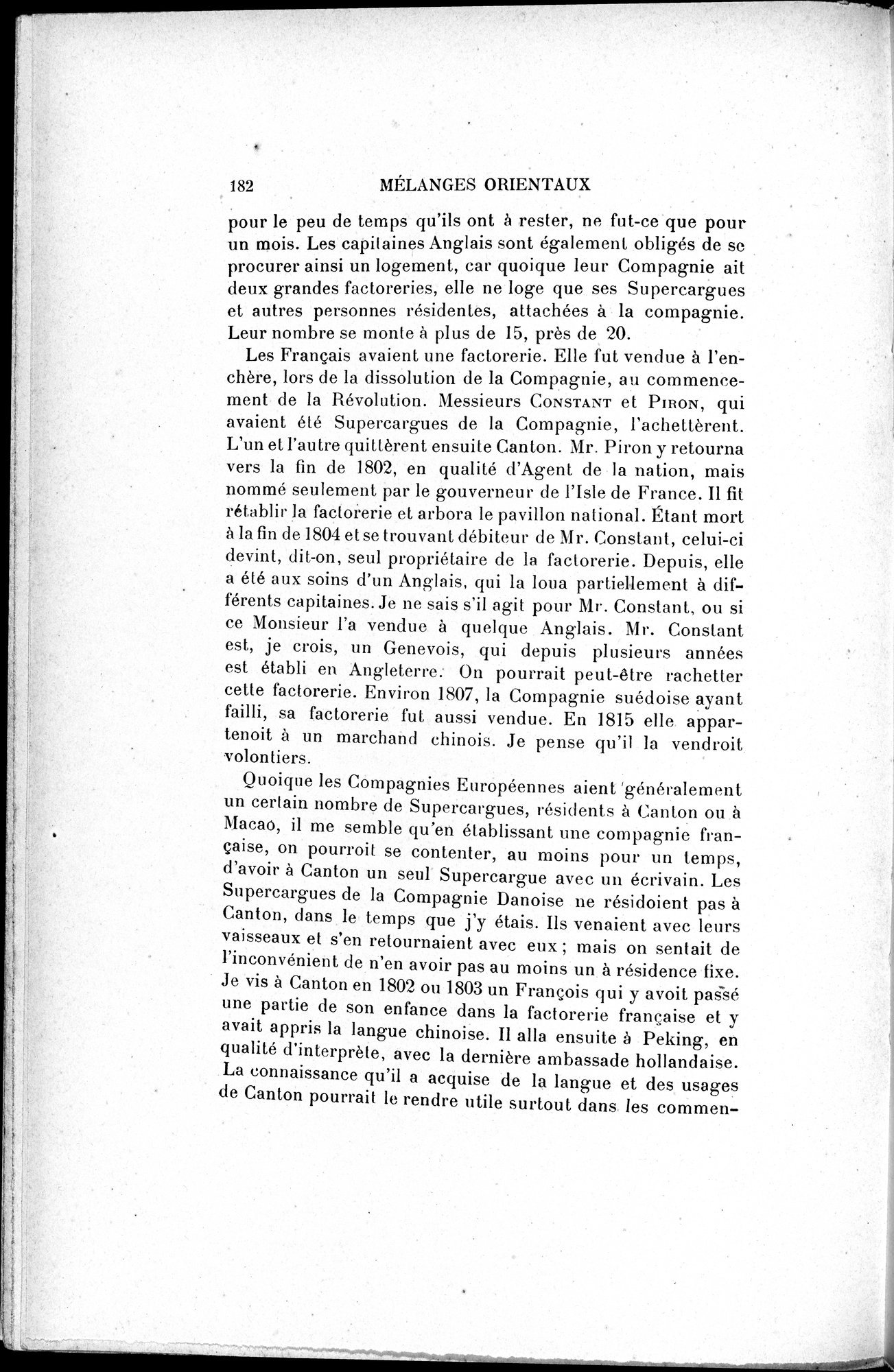 Mélanges d'Histoire et de Géographie Orientales : vol.3 / 190 ページ（白黒高解像度画像）