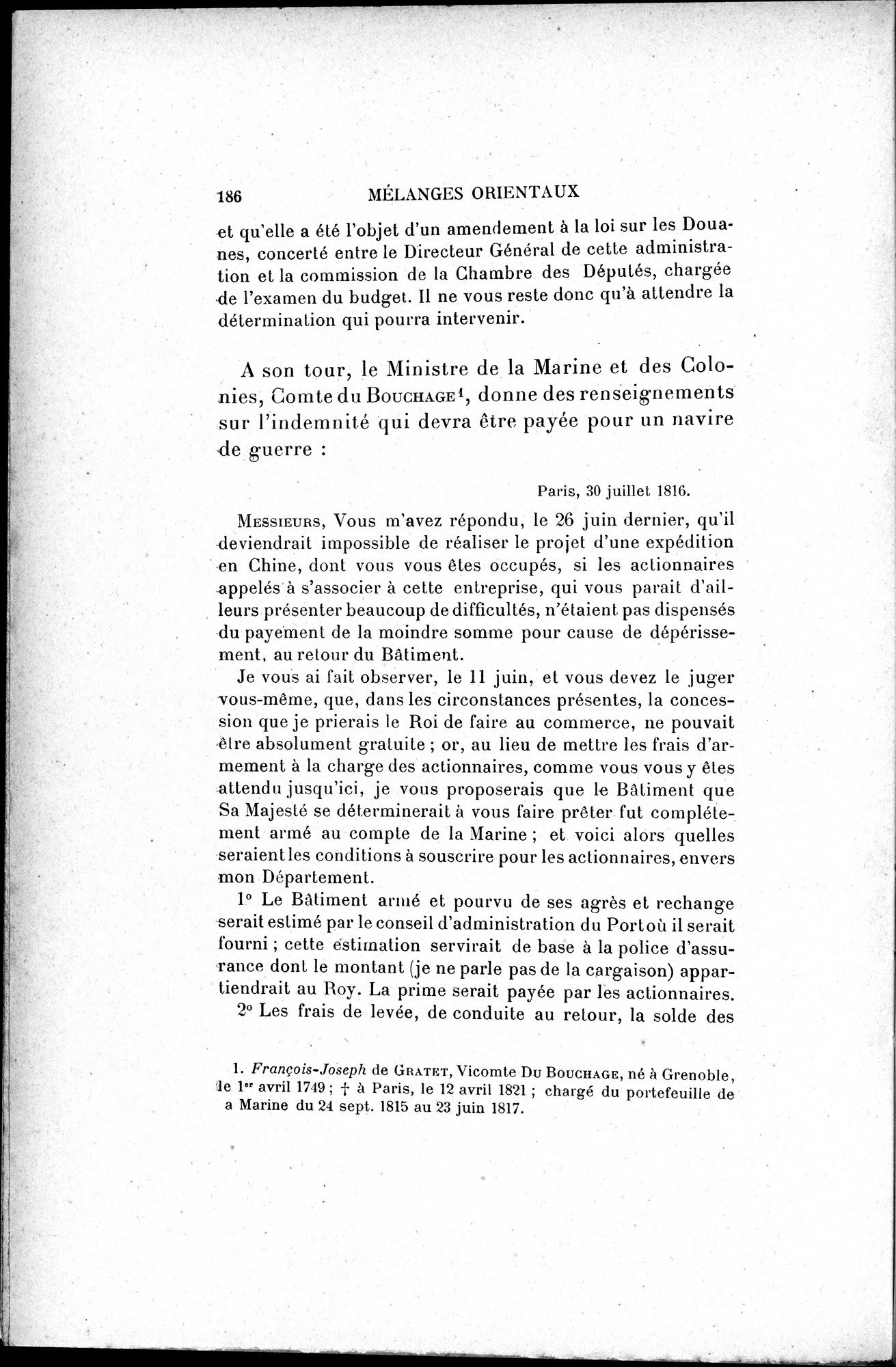 Mélanges d'Histoire et de Géographie Orientales : vol.3 / 194 ページ（白黒高解像度画像）