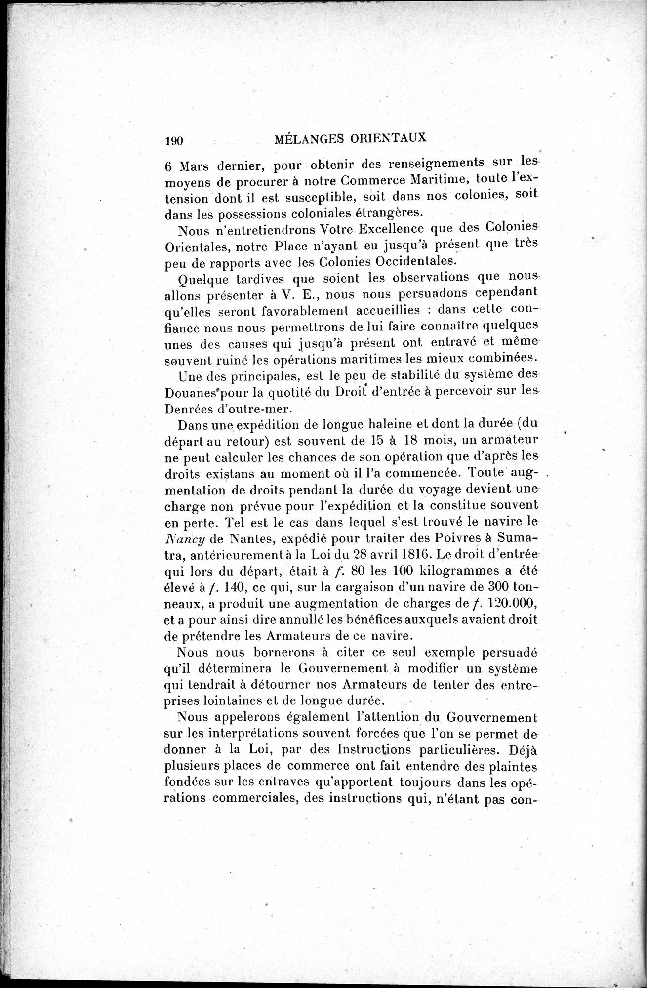 Mélanges d'Histoire et de Géographie Orientales : vol.3 / 198 ページ（白黒高解像度画像）