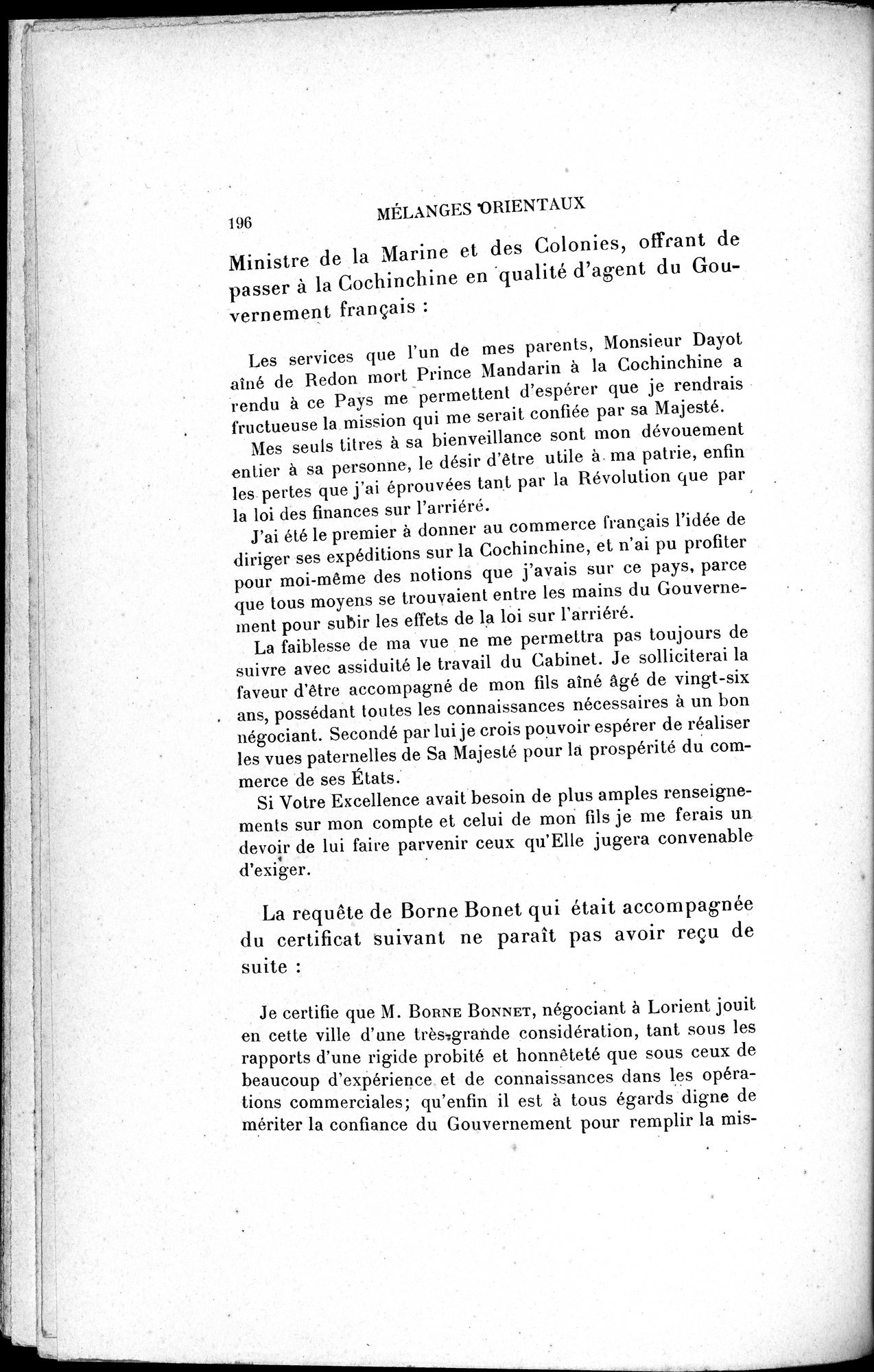 Mélanges d'Histoire et de Géographie Orientales : vol.3 / 204 ページ（白黒高解像度画像）