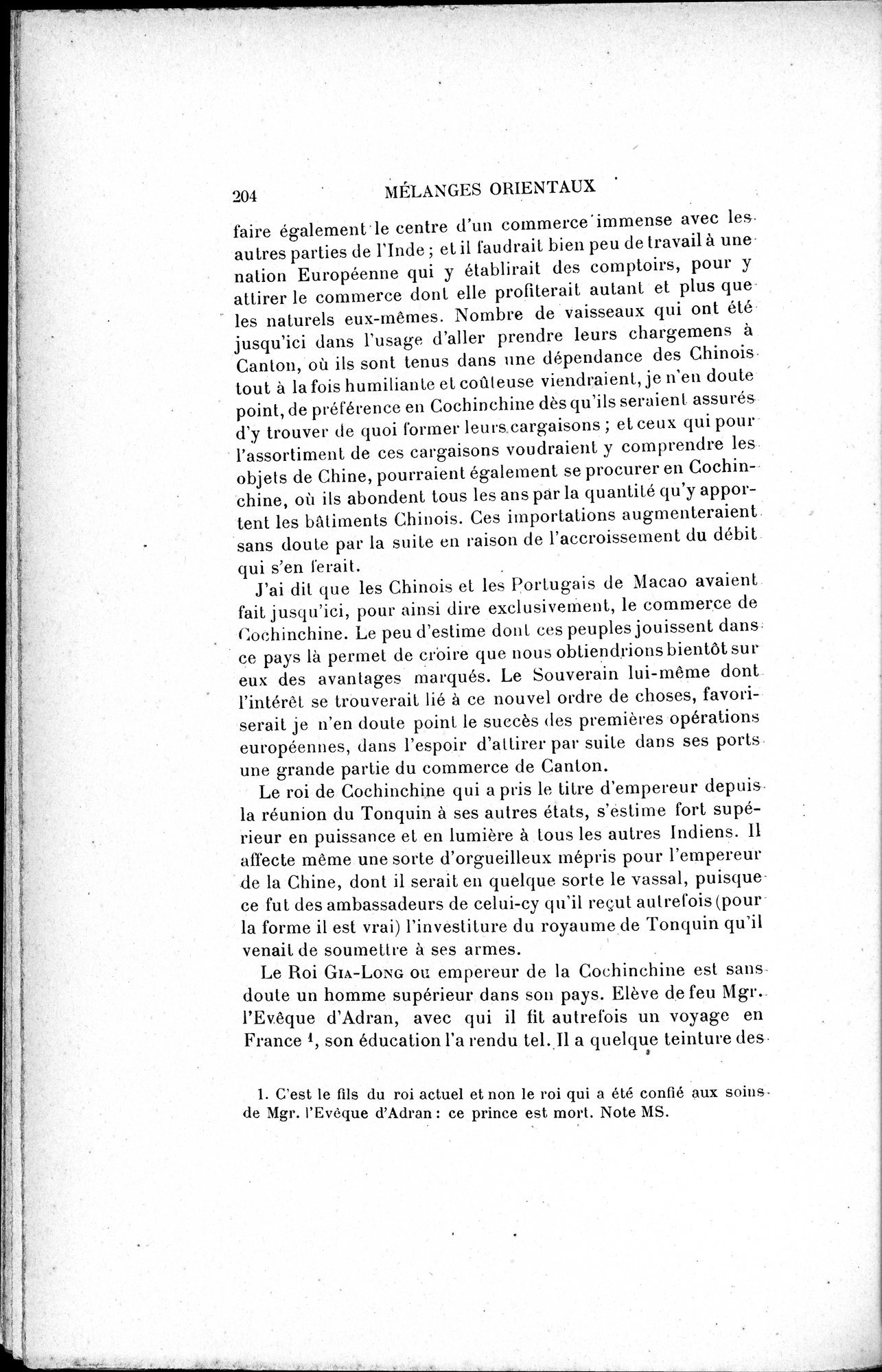 Mélanges d'Histoire et de Géographie Orientales : vol.3 / 212 ページ（白黒高解像度画像）