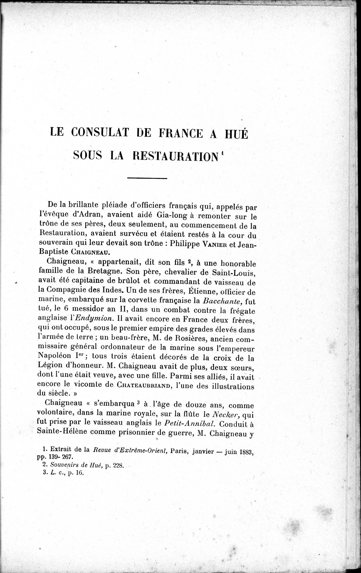 Mélanges d'Histoire et de Géographie Orientales : vol.3 / Page 219 (Grayscale High Resolution Image)
