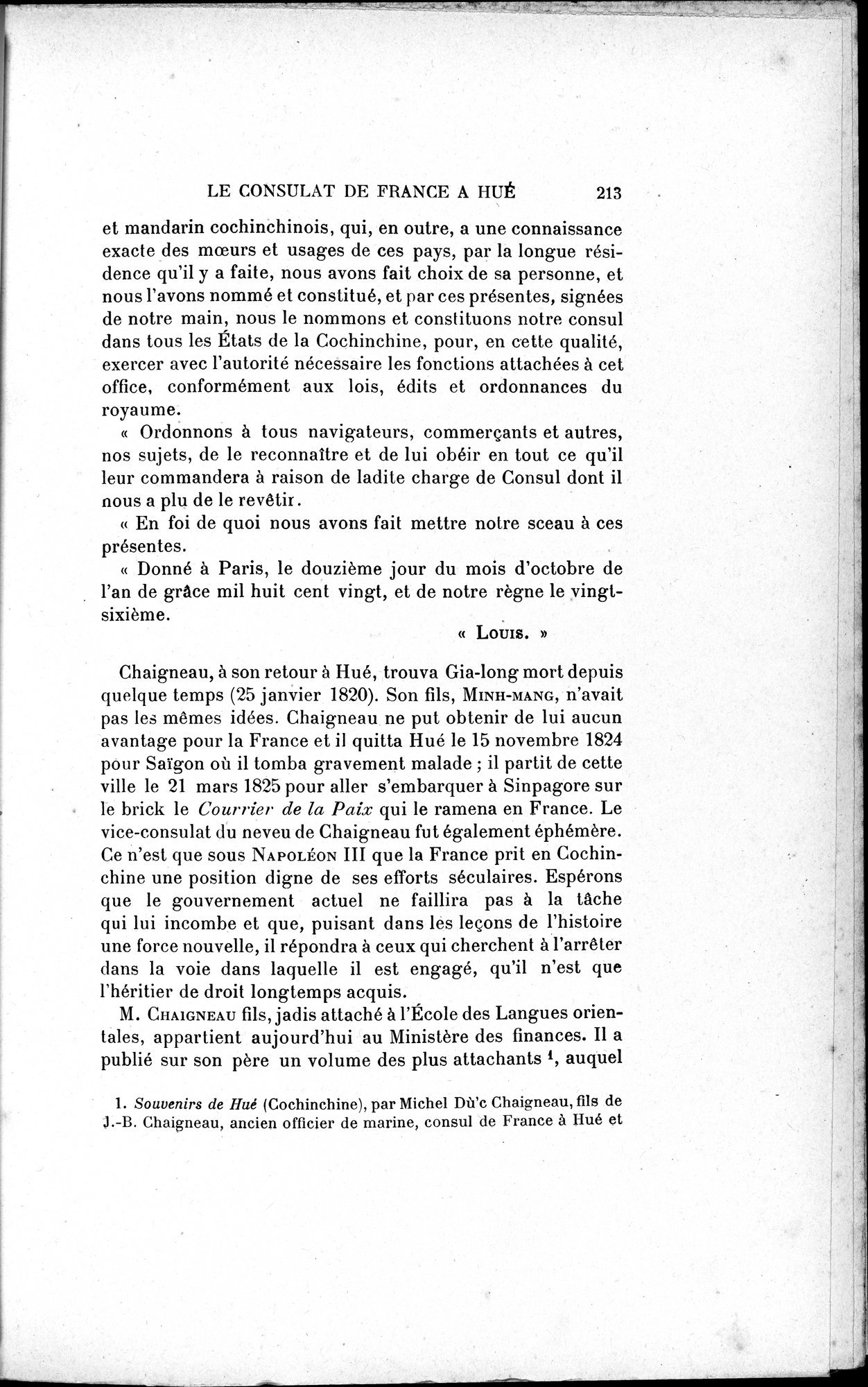 Mélanges d'Histoire et de Géographie Orientales : vol.3 / 221 ページ（白黒高解像度画像）