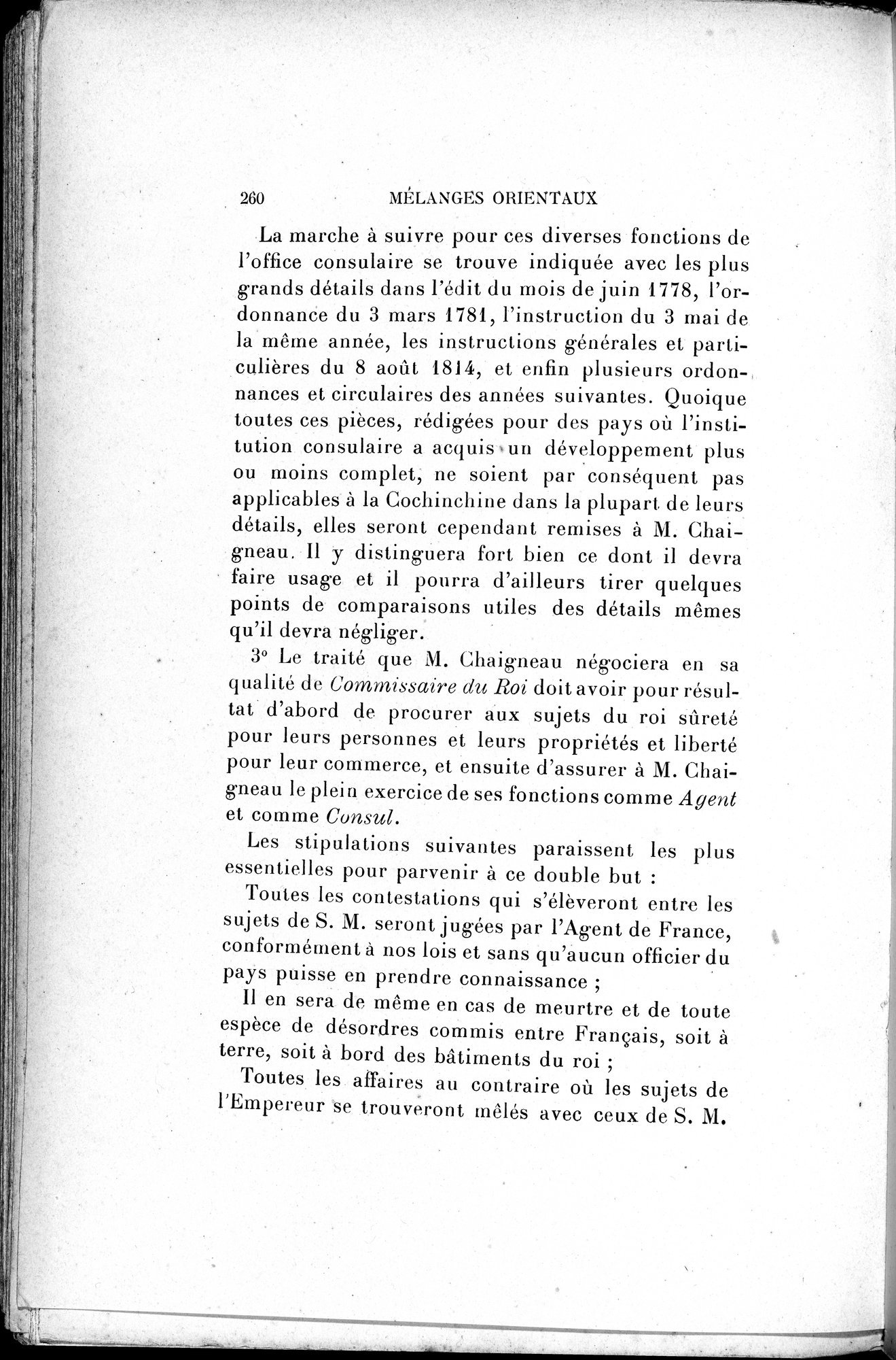 Mélanges d'Histoire et de Géographie Orientales : vol.3 / 268 ページ（白黒高解像度画像）