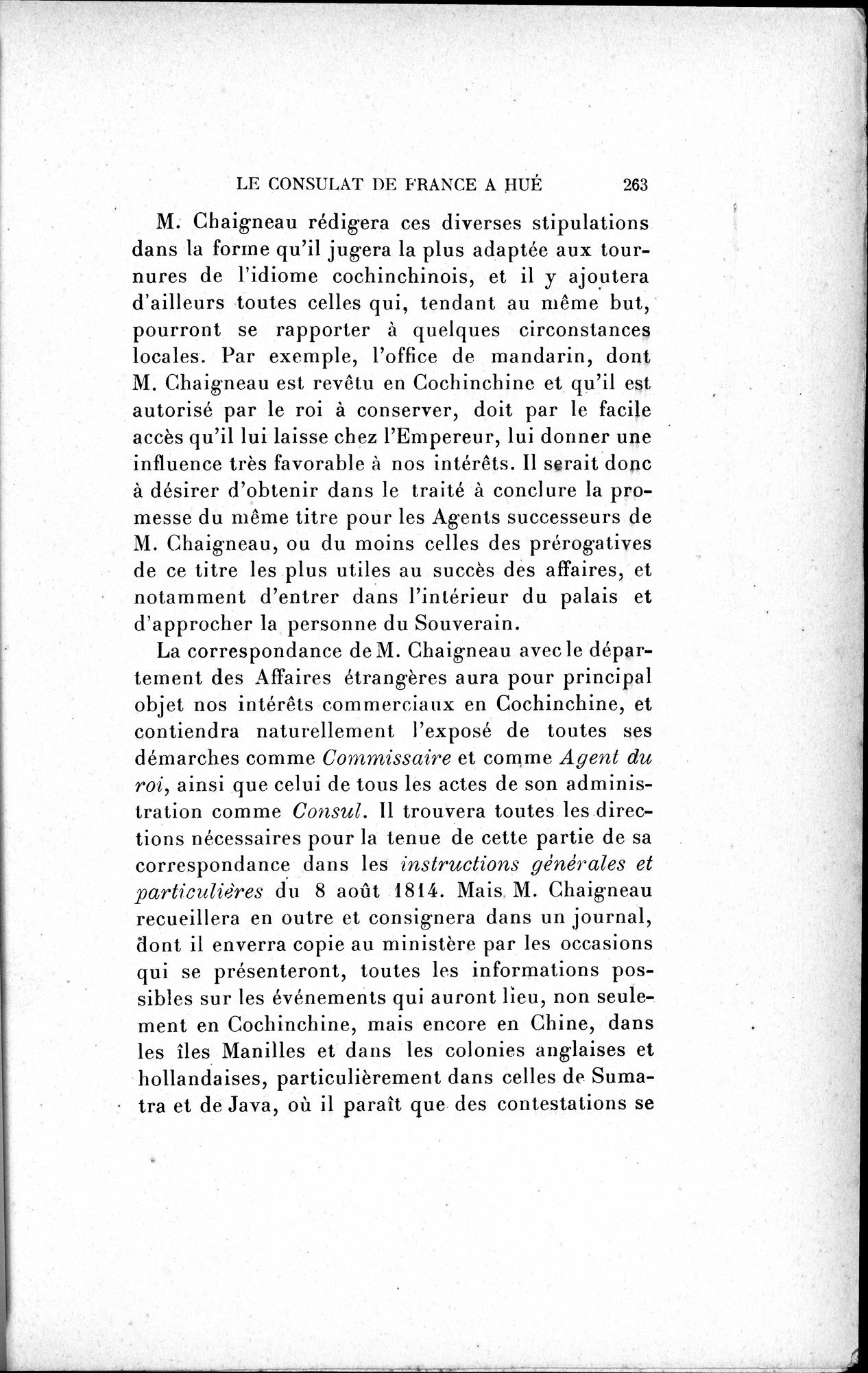 Mélanges d'Histoire et de Géographie Orientales : vol.3 / Page 271 (Grayscale High Resolution Image)
