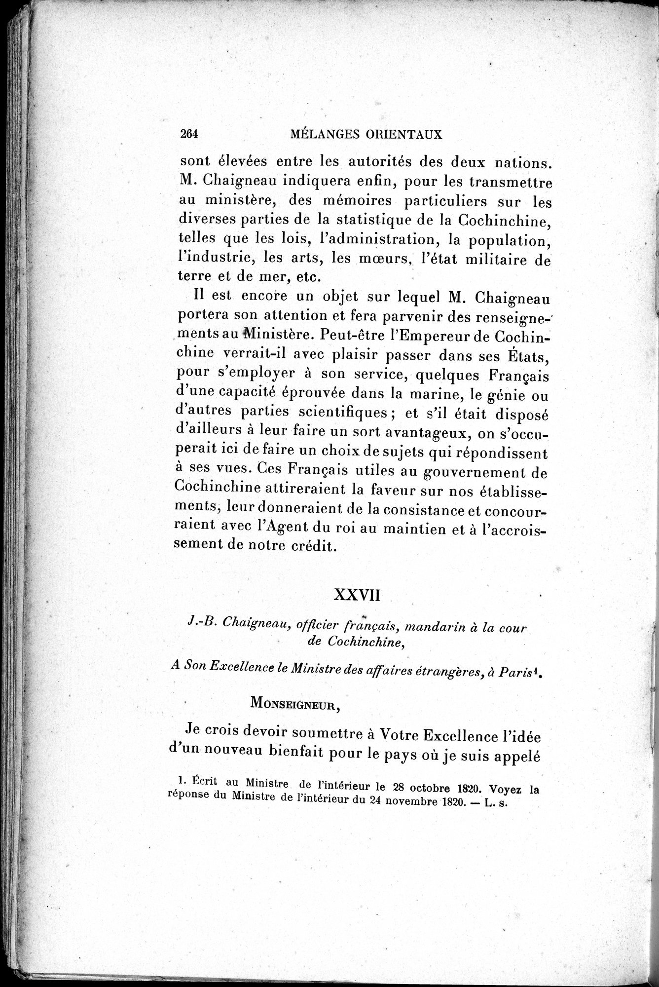 Mélanges d'Histoire et de Géographie Orientales : vol.3 / 272 ページ（白黒高解像度画像）