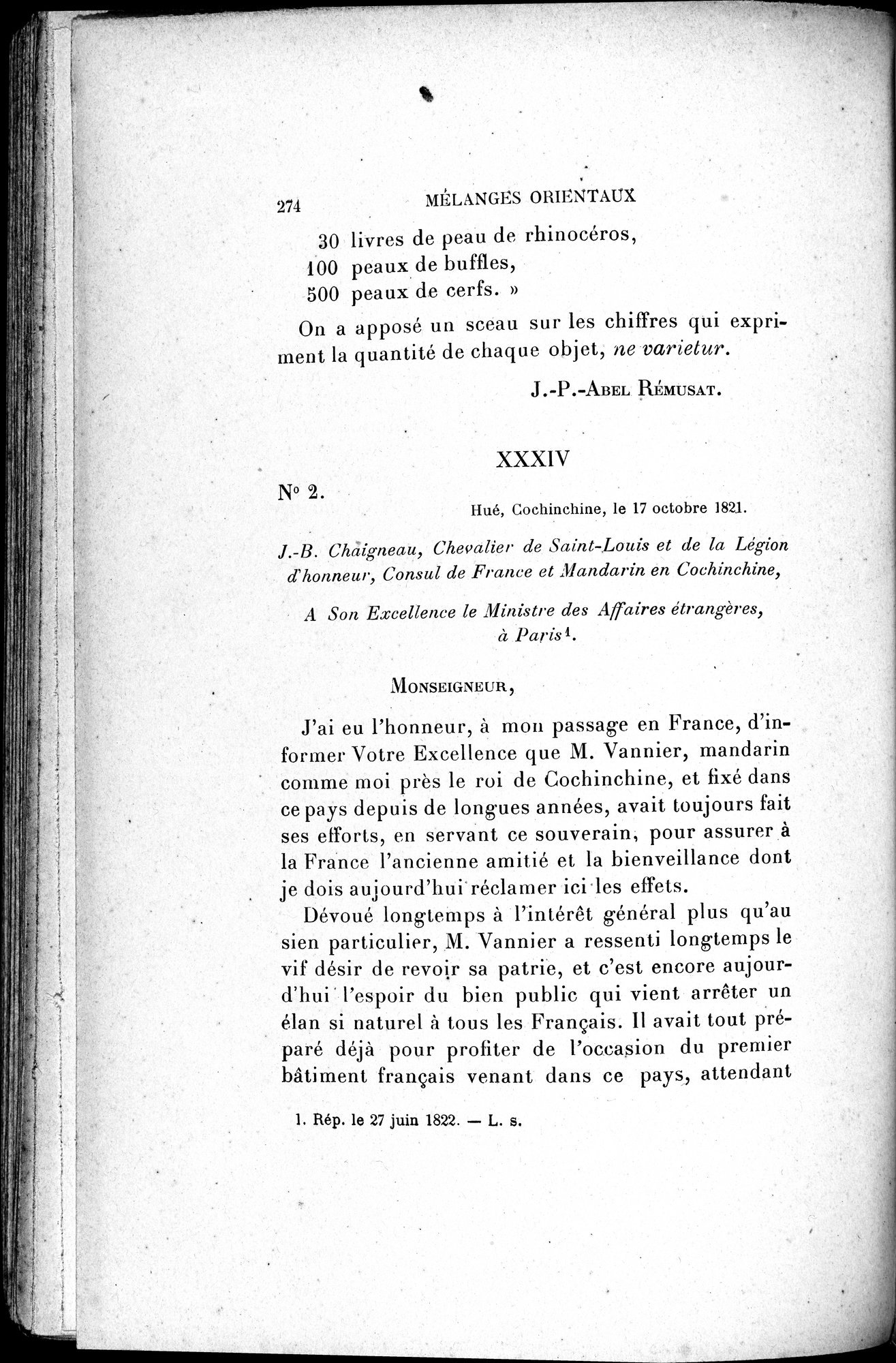 Mélanges d'Histoire et de Géographie Orientales : vol.3 / 282 ページ（白黒高解像度画像）