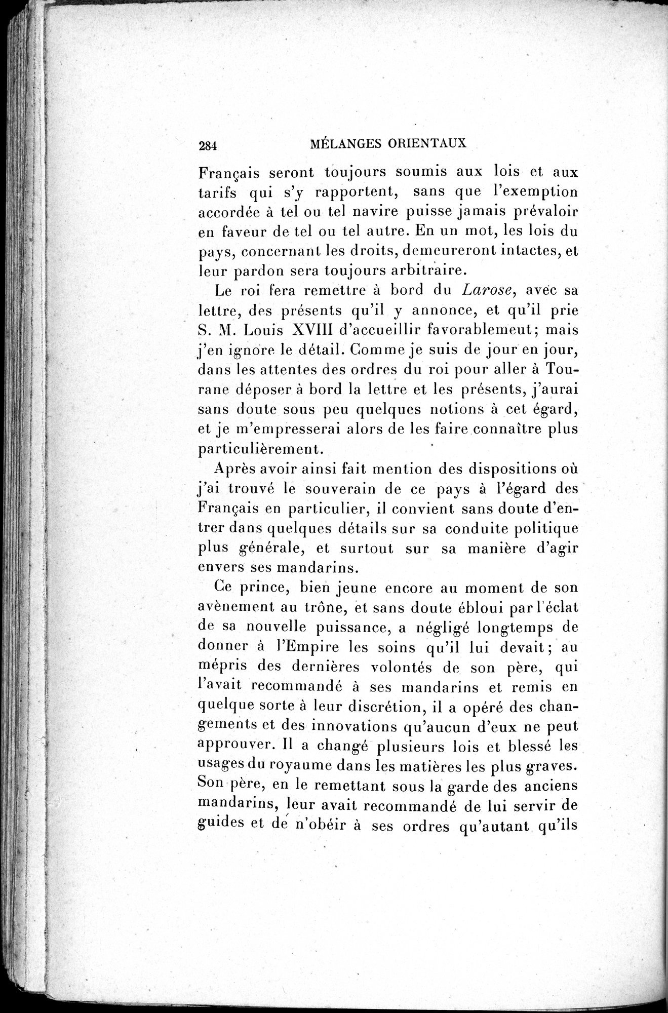 Mélanges d'Histoire et de Géographie Orientales : vol.3 / 292 ページ（白黒高解像度画像）