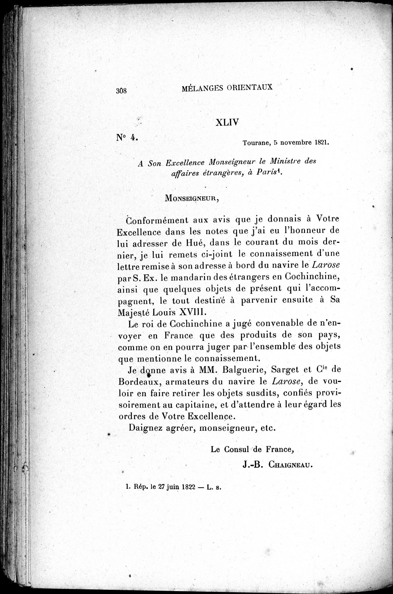 Mélanges d'Histoire et de Géographie Orientales : vol.3 / 316 ページ（白黒高解像度画像）