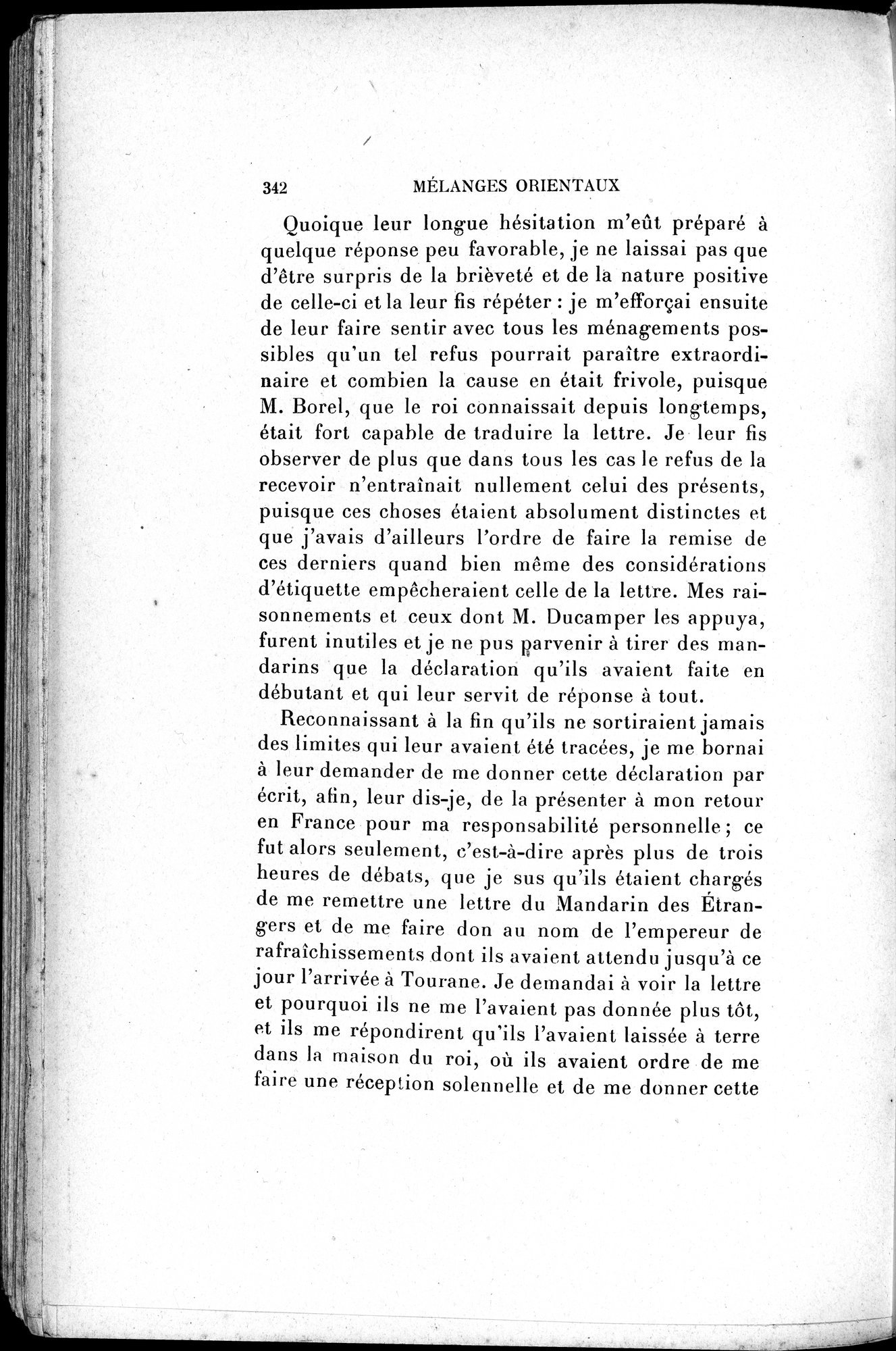 Mélanges d'Histoire et de Géographie Orientales : vol.3 / 350 ページ（白黒高解像度画像）
