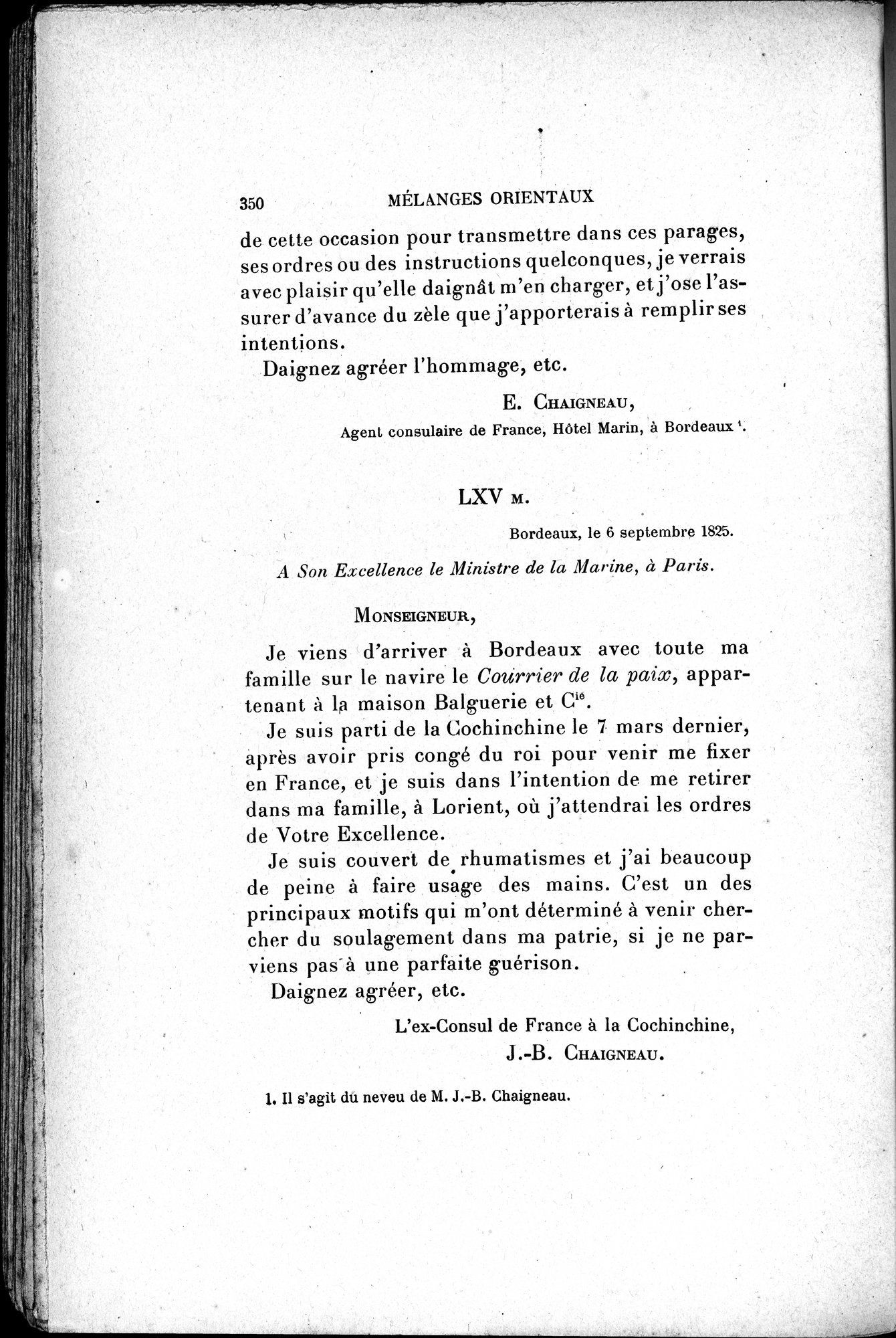 Mélanges d'Histoire et de Géographie Orientales : vol.3 / 358 ページ（白黒高解像度画像）