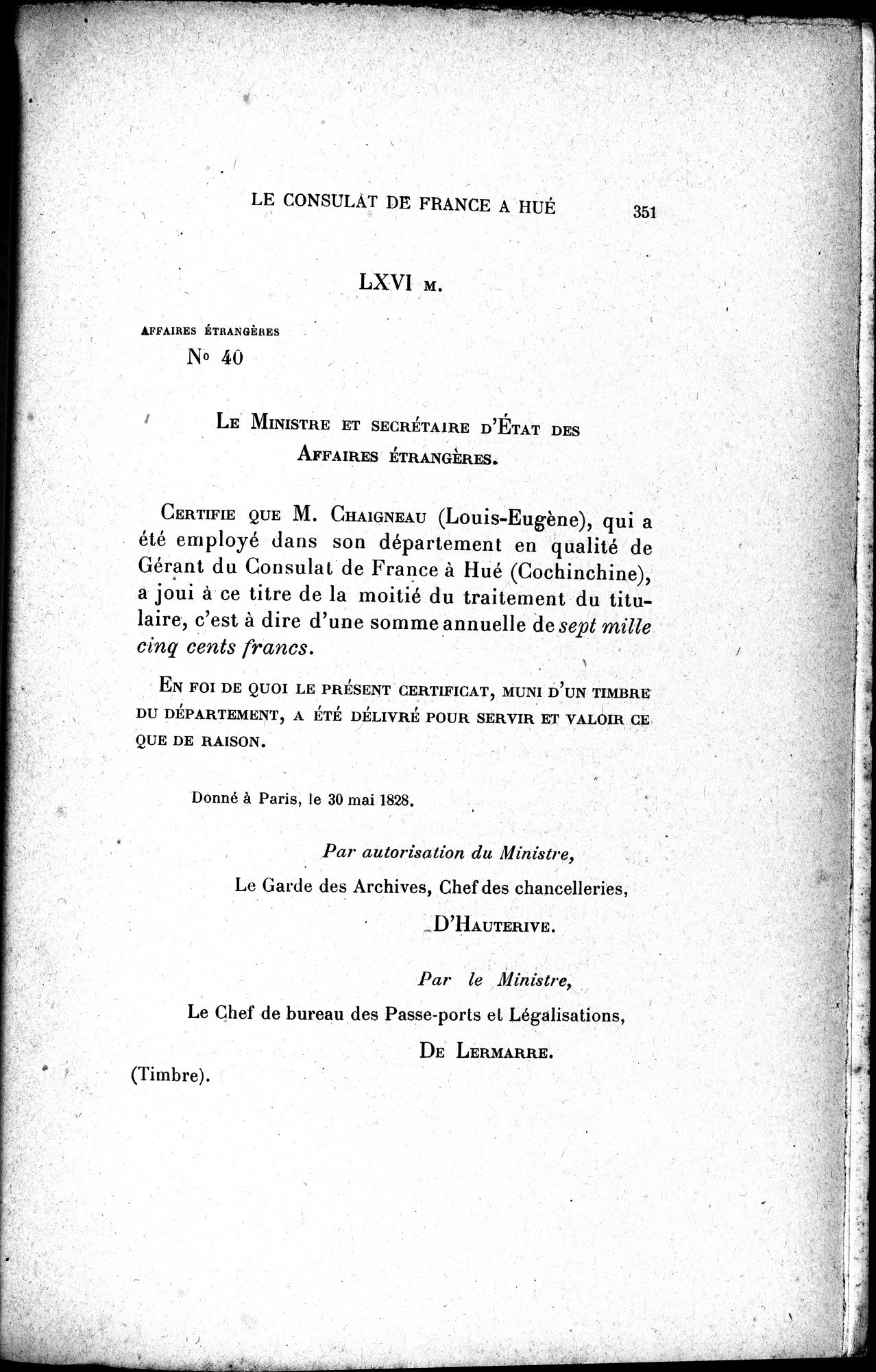 Mélanges d'Histoire et de Géographie Orientales : vol.3 / 359 ページ（白黒高解像度画像）
