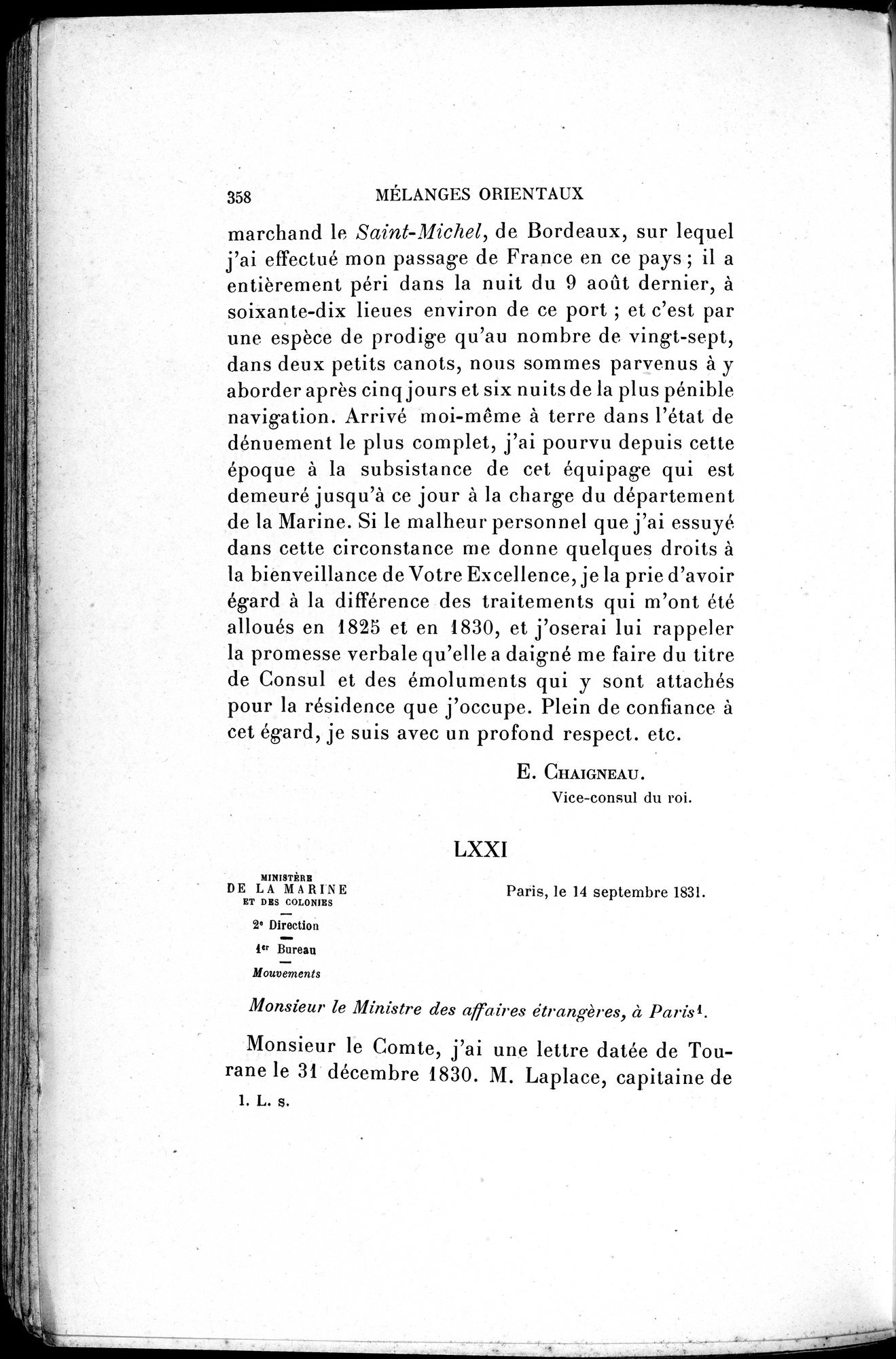 Mélanges d'Histoire et de Géographie Orientales : vol.3 / 366 ページ（白黒高解像度画像）